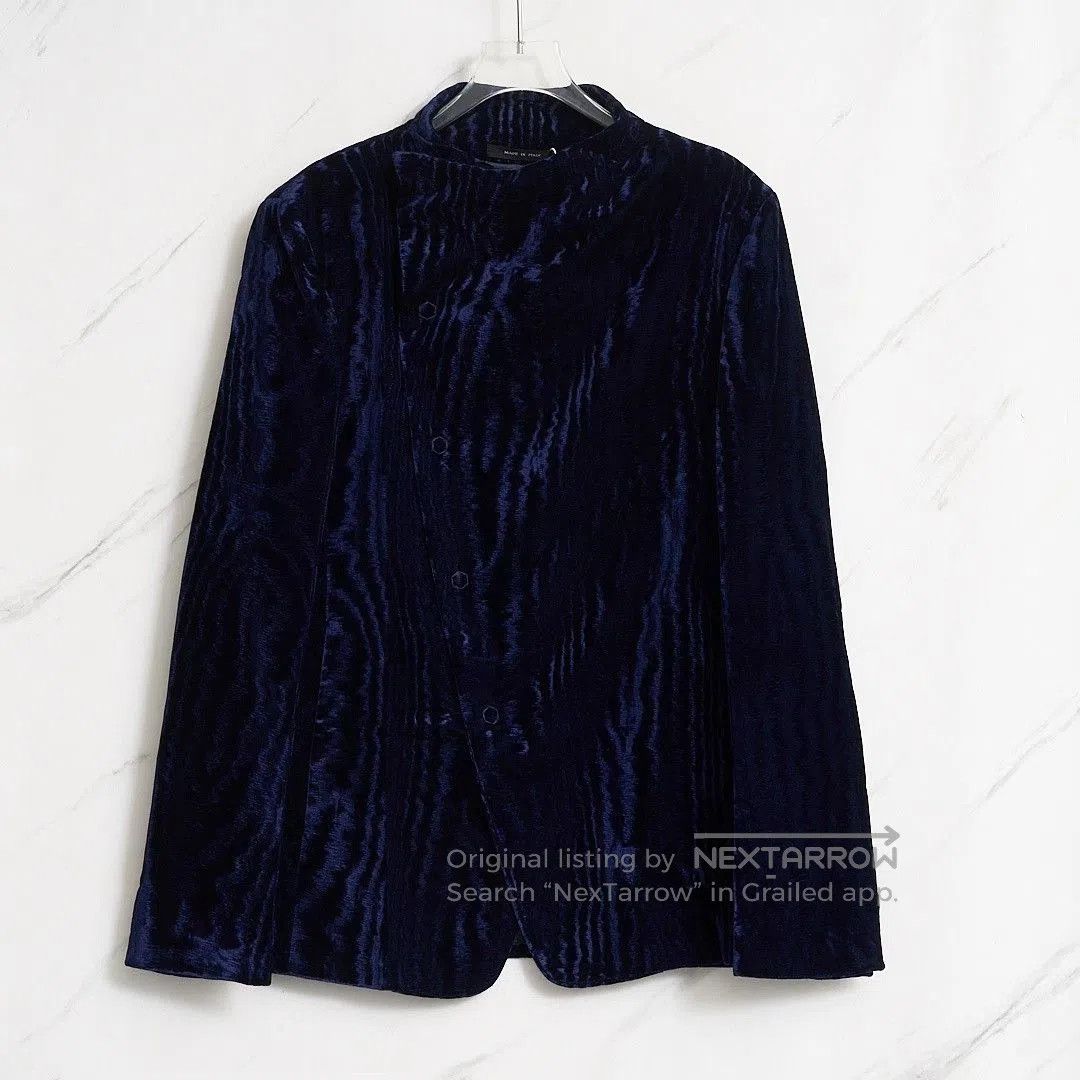 Emporio Armani Emporio Armani Men's Zebra Print Velvet Jacket. Size US M / EU 48-50 / 2 - 1 Thumbnail