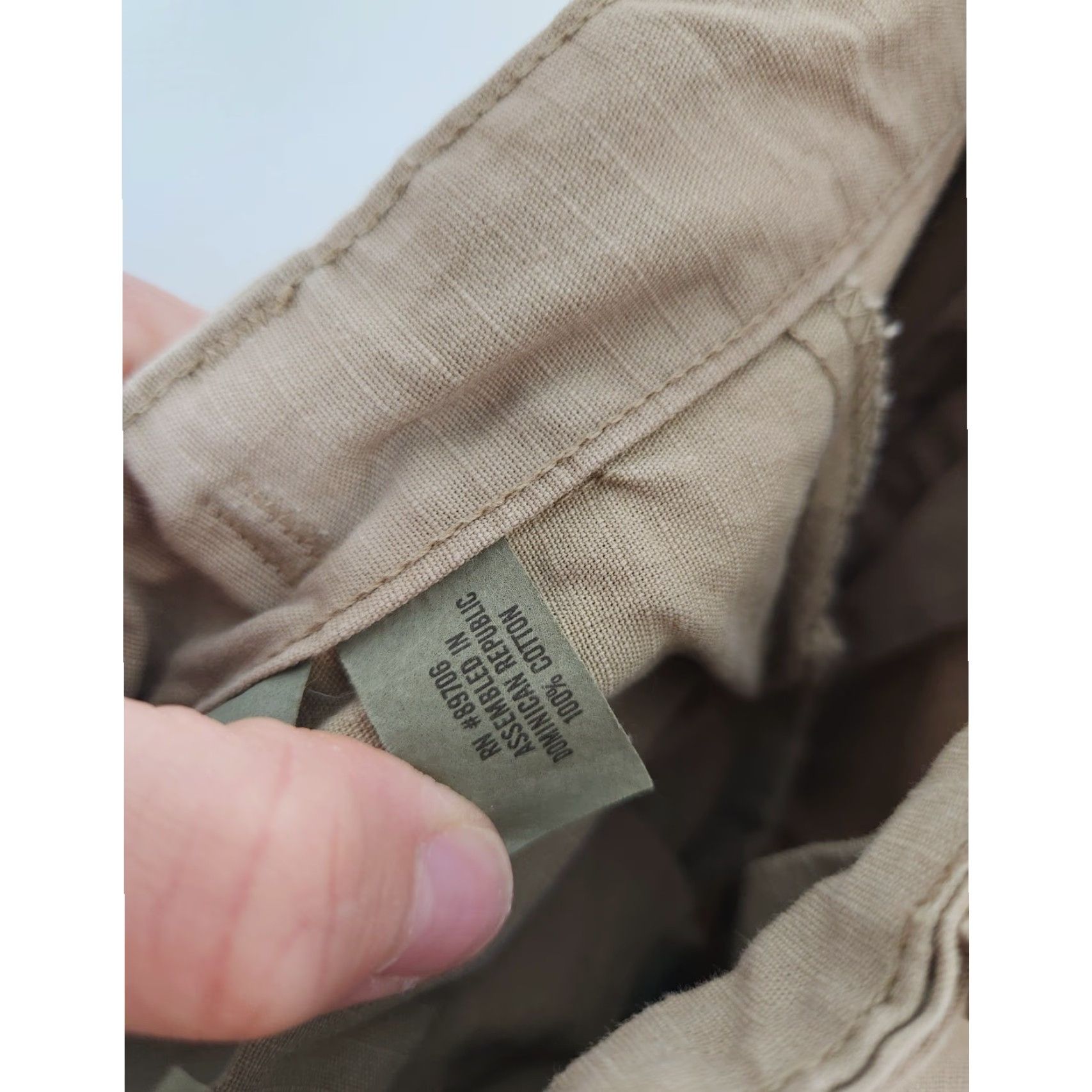Vintage VINTAGE Army Cargo Pants Bottoms Men Small Regular Tan Khaki 90s Y2K Grunge Cargo Pants Mens Small Regular Tan Khaki Size US 29 - 7 Thumbnail