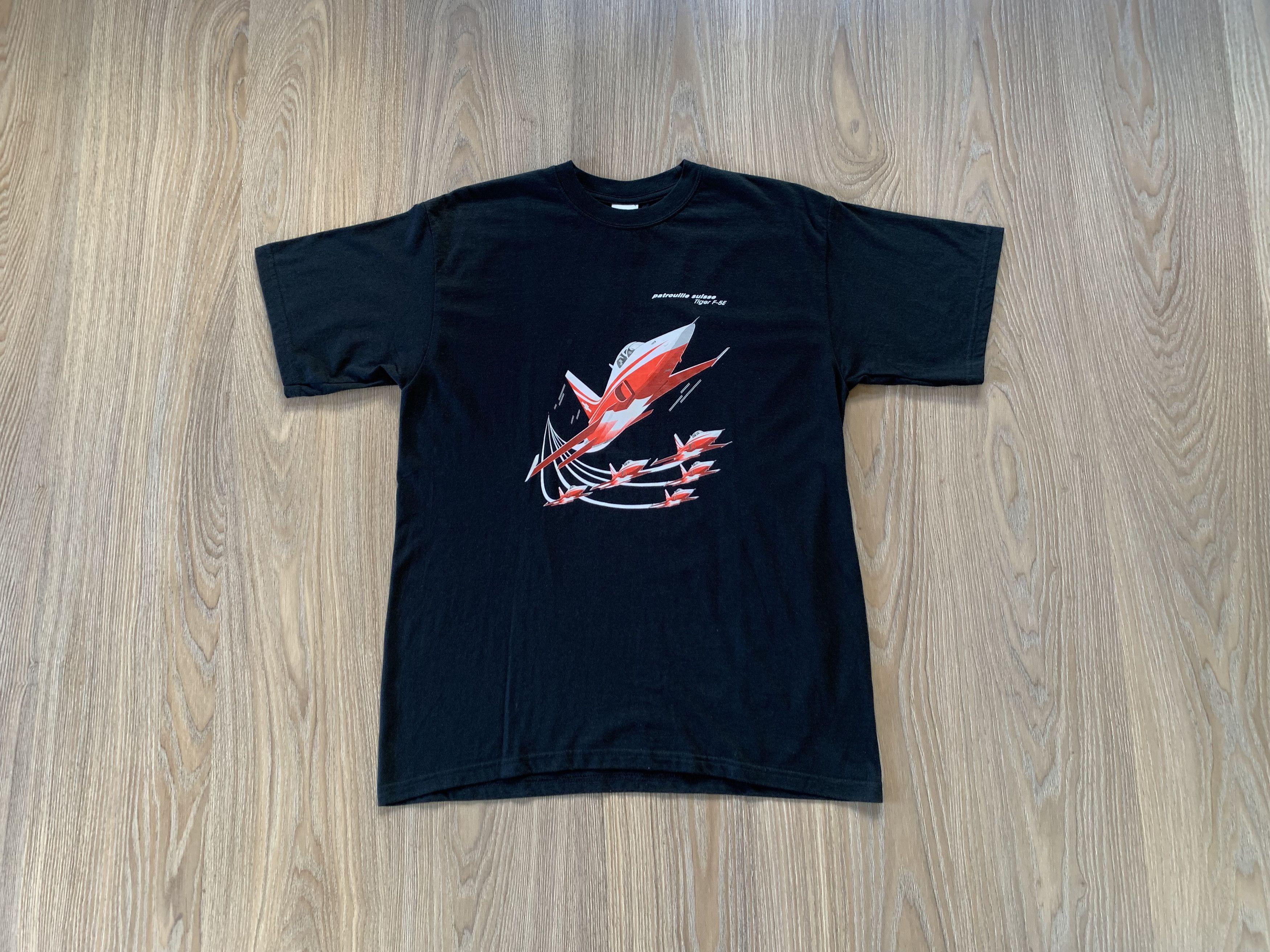 Jerzees × Vintage Vintage Jerzees Tiger F 5E Printed T-Shirt Size US S / EU 44-46 / 1 - 8 Thumbnail