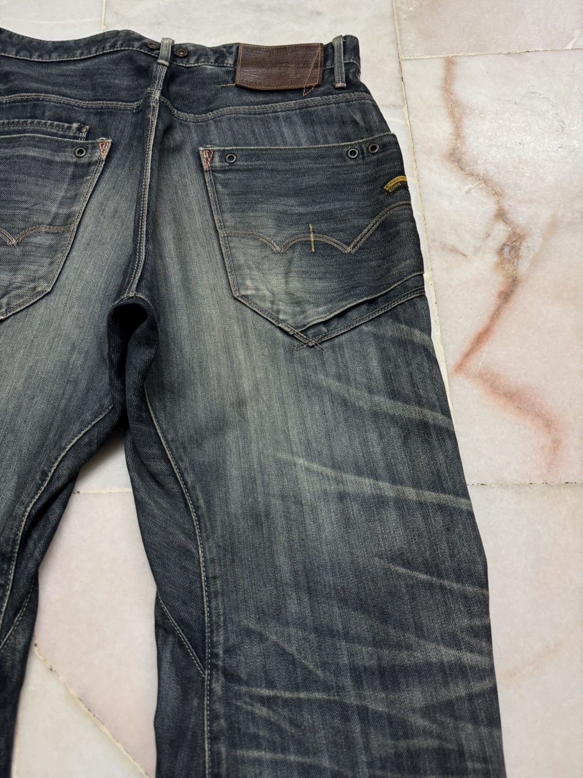 Edwin VTG EDWIN E-FUNCTION RUSTY SICK MUDPUNK WHSIKER DARK JEAN Size US 32 / EU 48 - 18 Thumbnail