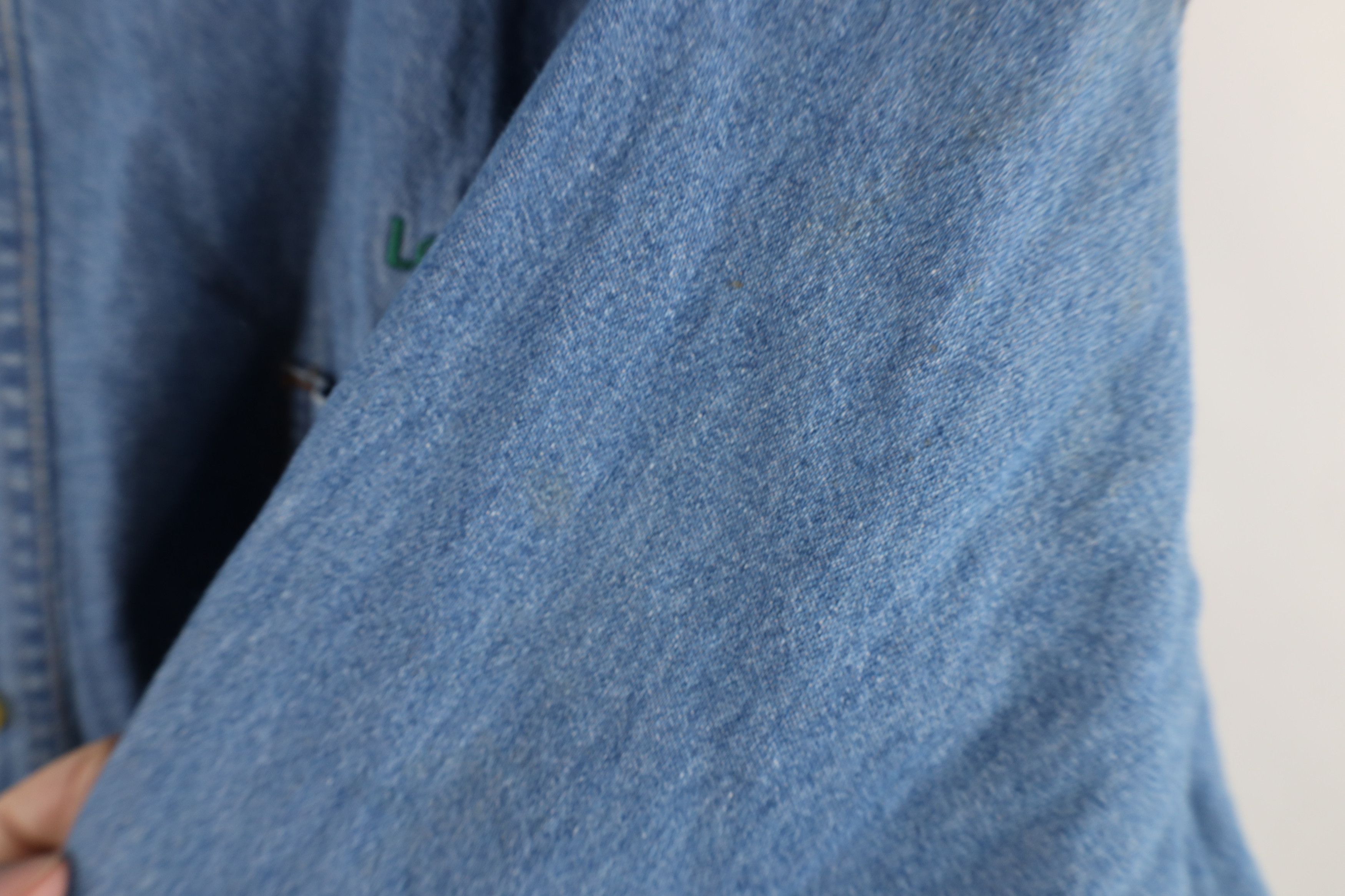 Vintage Vintage 90s Star Park Horse Racing Denim Jean Button Shirt Size US XL / EU 56 / 4 - 6 Thumbnail