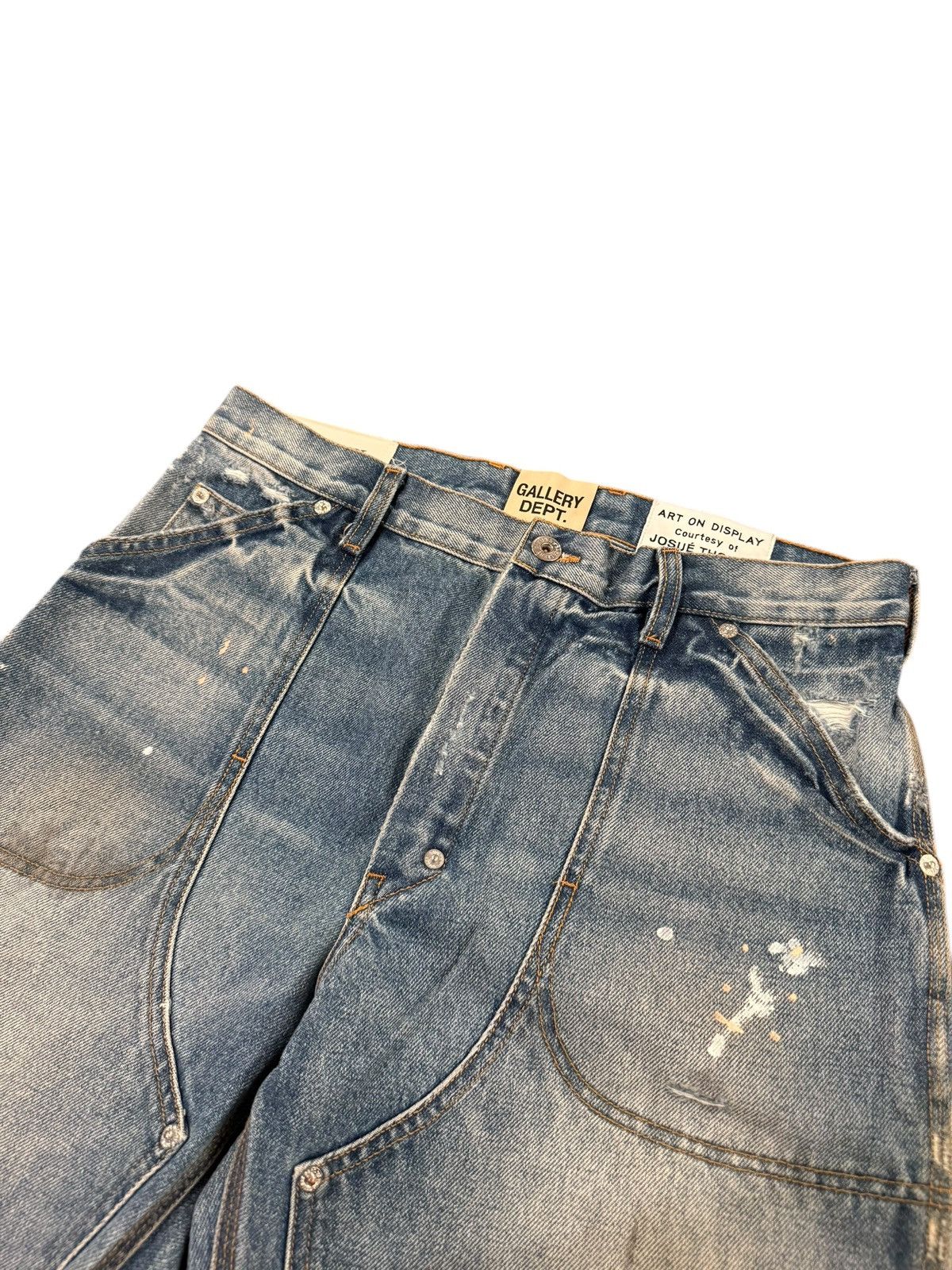 Gallery Dept. Branko Painted & Distressed Carpenter Pants Size US 32 / EU 48 - 6 Thumbnail