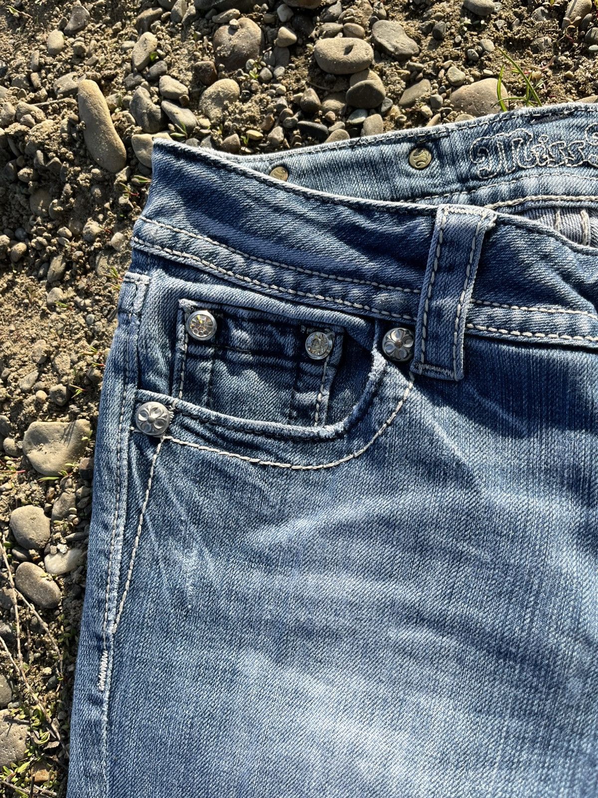Japanese Brand × Miss Me × Vintage Vintage Y2K Miss me Jeans Size 26" / US 2 / IT 38 - 7 Thumbnail