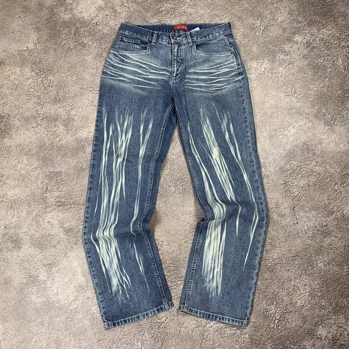 Vintage Vintage 90s Distressed Baggy Jeans Skate Grunge Faded 32 Size US 32 / EU 48 - 2 Thumbnail