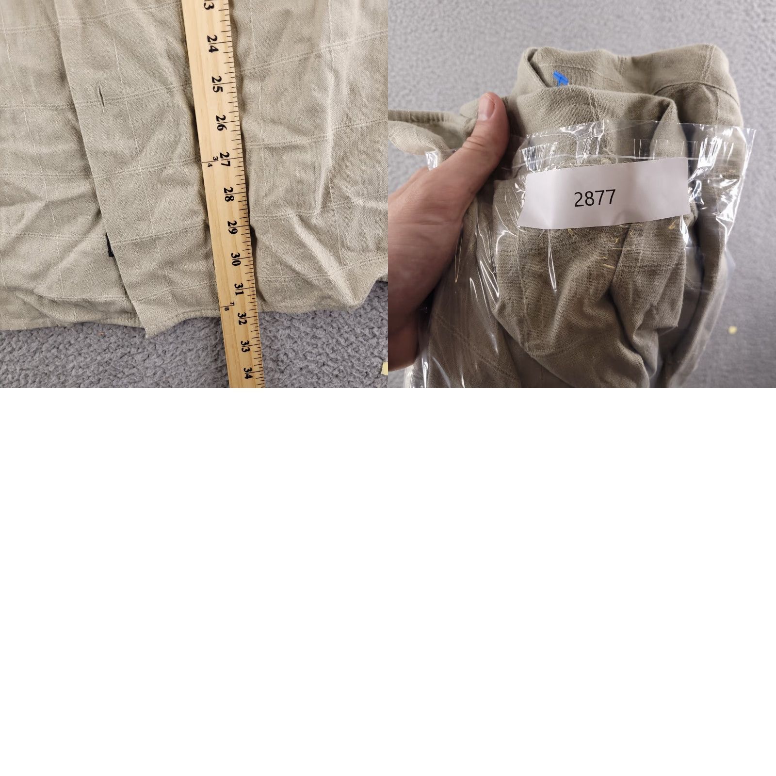 Vintage Trust Shirt Mens 2XL Tan Brown Check Linen Short Sleeve Button-Up Collared Vintage: No Size US XXL / EU 58 / 5 - 8 Thumbnail