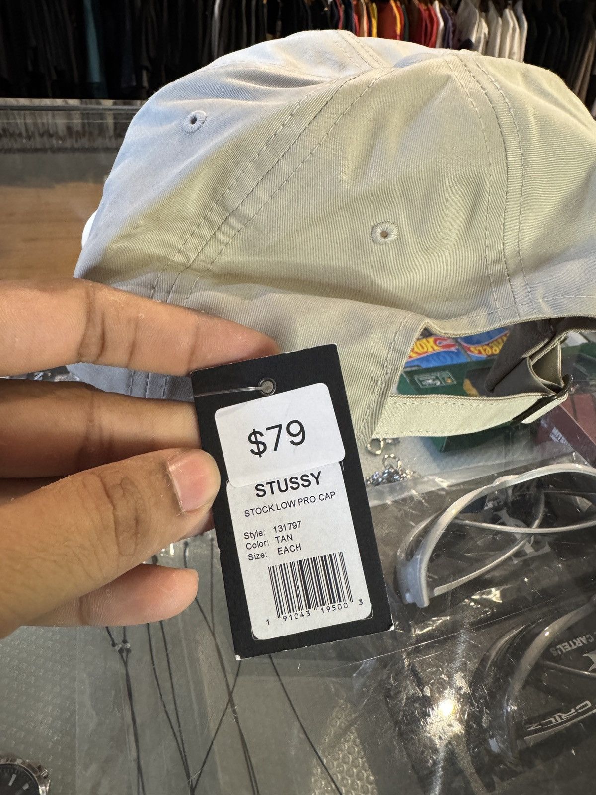 Stussy STUSSY LOW PRO CAP Size ONE SIZE - 4 Thumbnail