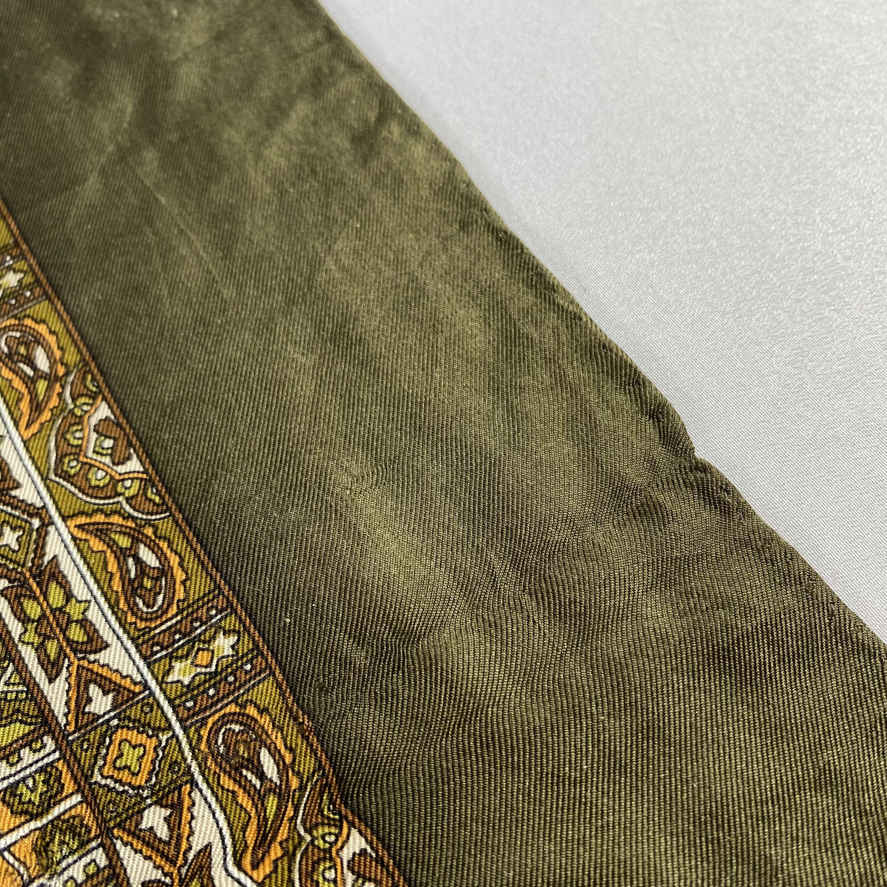 Japanese Brand × Vintage Vintage Unknown Paisley Silk Scarf SS060 Size ONE SIZE - 6 Thumbnail