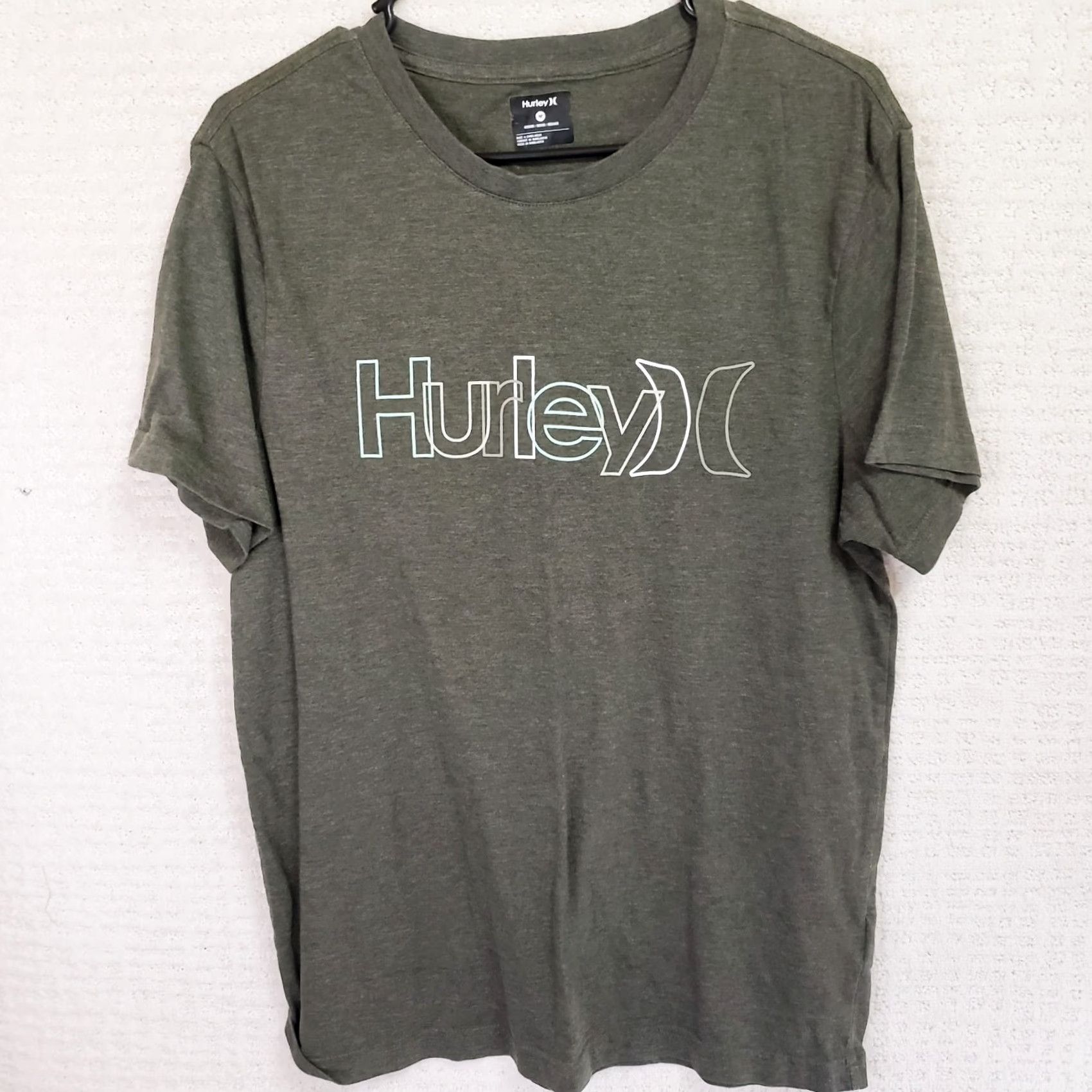 Hurley Hurley Men’s M Multicolored Graphic Print T-Shirt Green Short Sleeve Crew Neck Logo Size US M / EU 48-50 / 2 - 2 Thumbnail