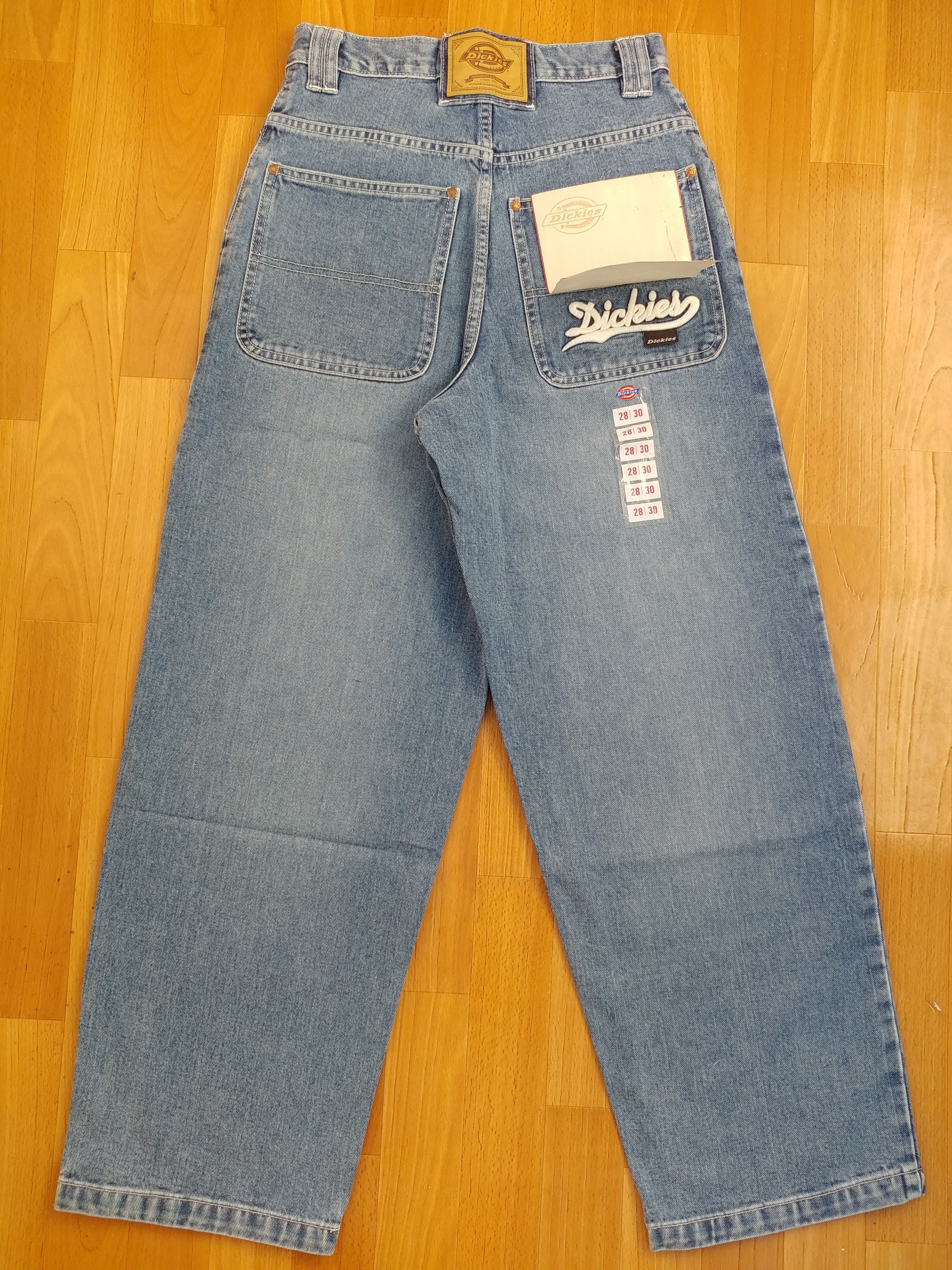 Dickies Dickies jeans, vintage baggy Big Daddy hip hop 90s skater 28 Size US 28 / EU 44 - 1 Thumbnail