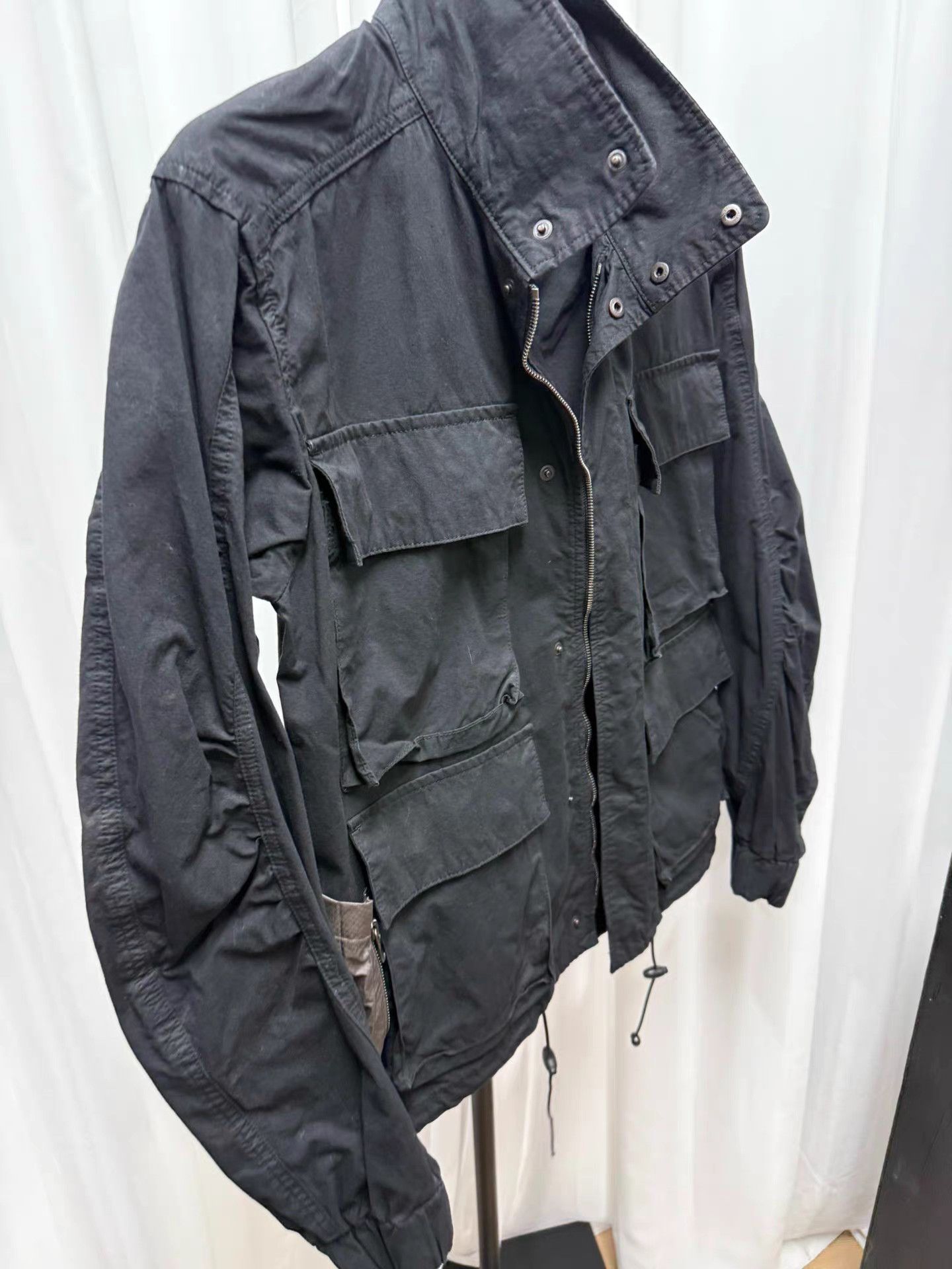 The Viridi-anne The viride anne Four-Pocket Nylon Vest Spliced Jacket K20 Size US M / EU 48-50 / 2 - 6 Thumbnail