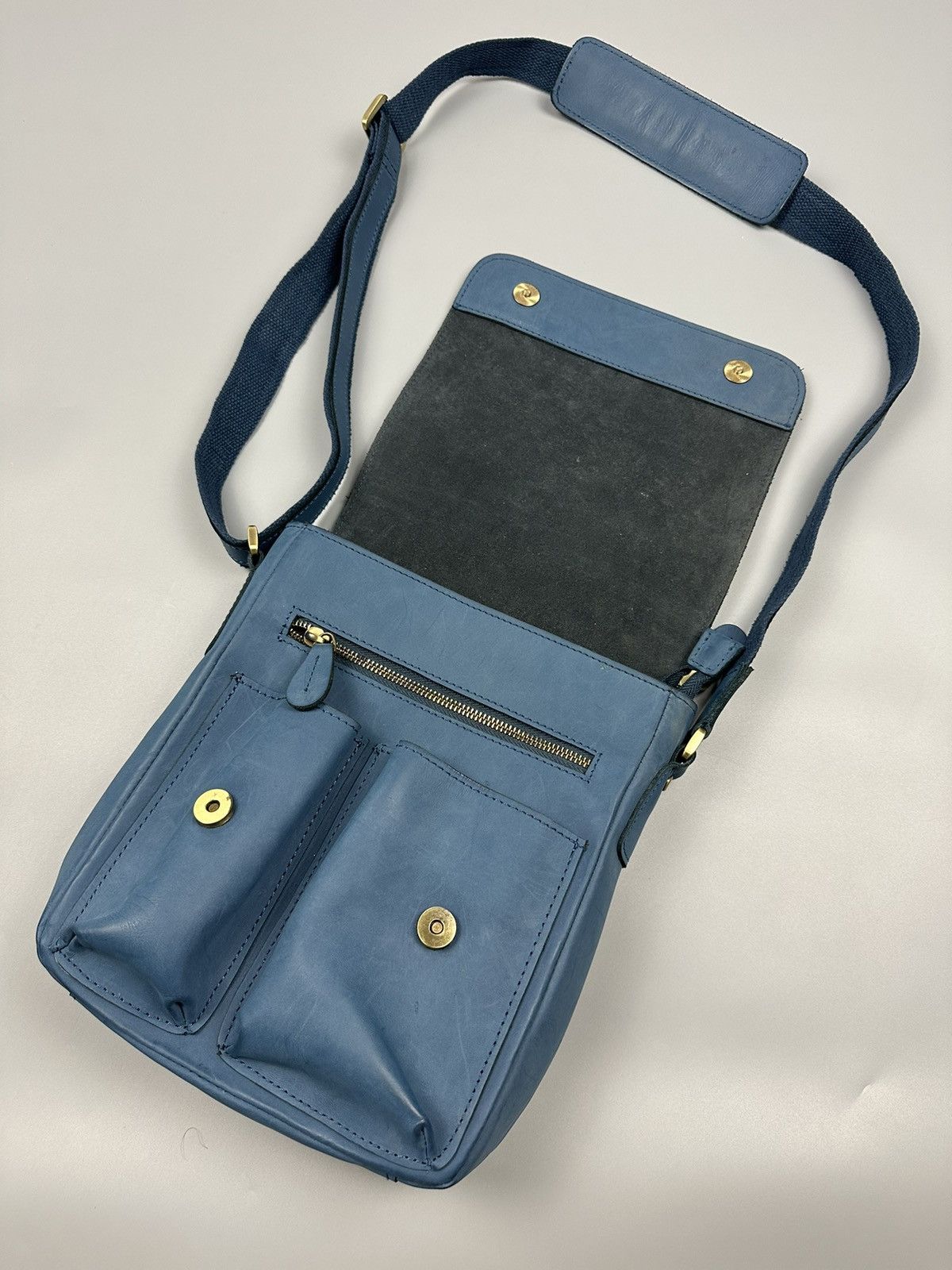 Genuine Leather Nice Custom Made Leather Shoulder Bags Size ONE SIZE - 3 Thumbnail