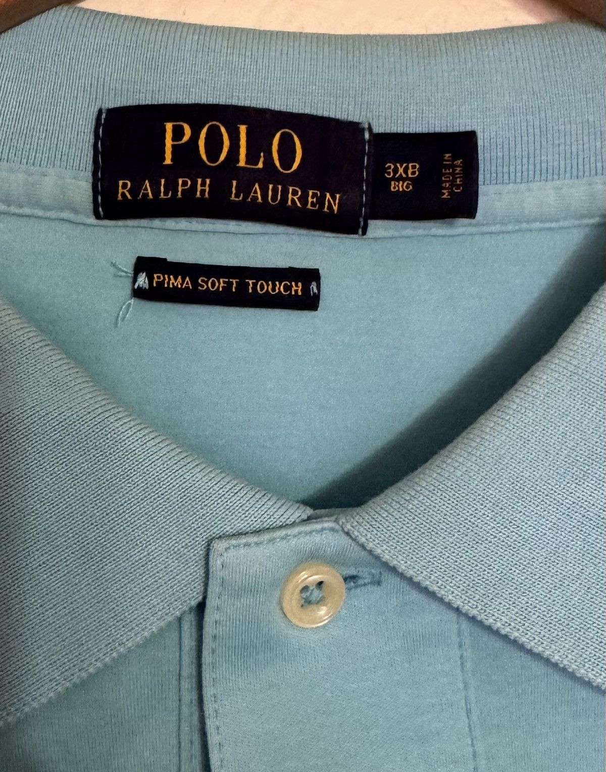 Polo Ralph Lauren Polo Ralph Lauren Light Blue Size US XXL / EU 58 / 5 - 3 Thumbnail