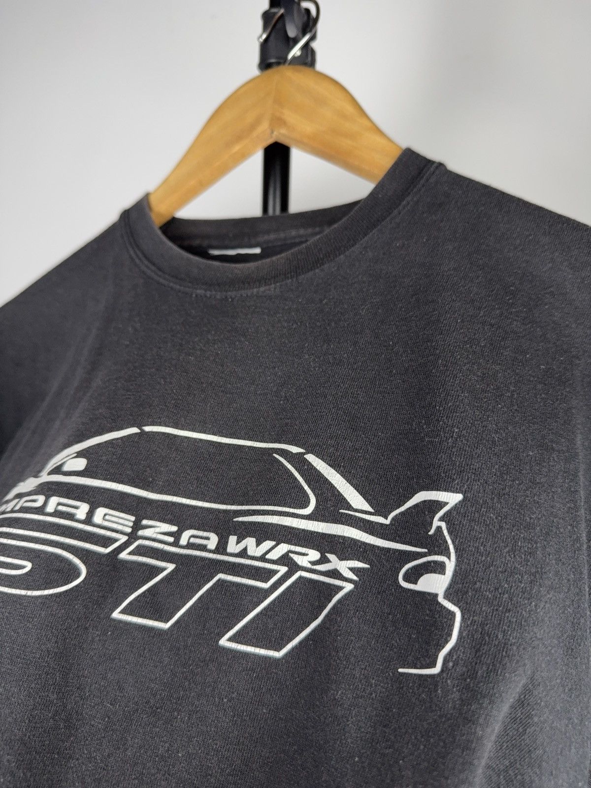 Vintage 00s Subaru Impreza WRX STI JDM Graphic Faded Racing T-Shirt Size US M / EU 48-50 / 2 - 5 Thumbnail