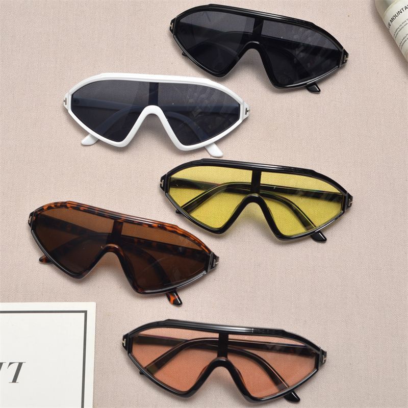 VIBE Hip-hop Street ins style custom avant-garde sunglasses Size ONE SIZE - 5 Thumbnail
