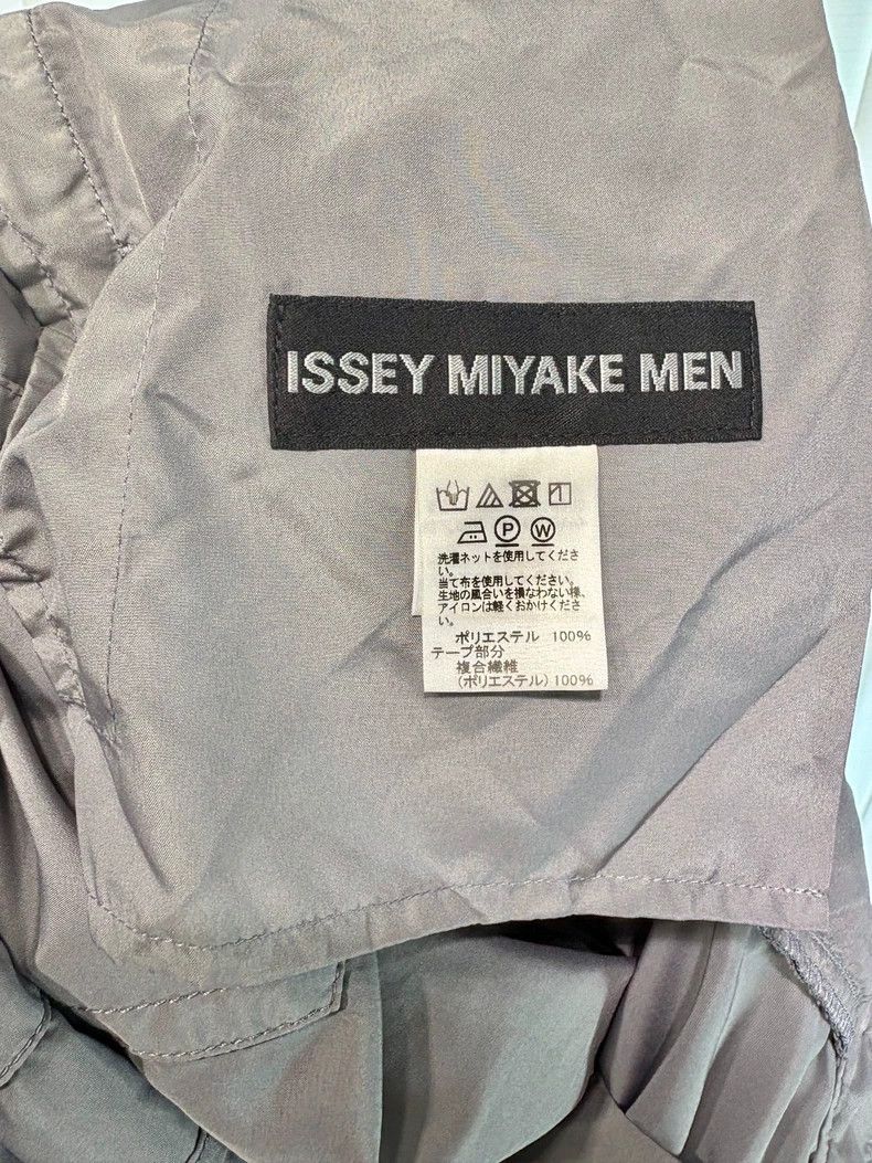 Issey Miyake Issey Miyake size:1 Grey pleated spiral textured casual pa Size 22" - 5 Thumbnail