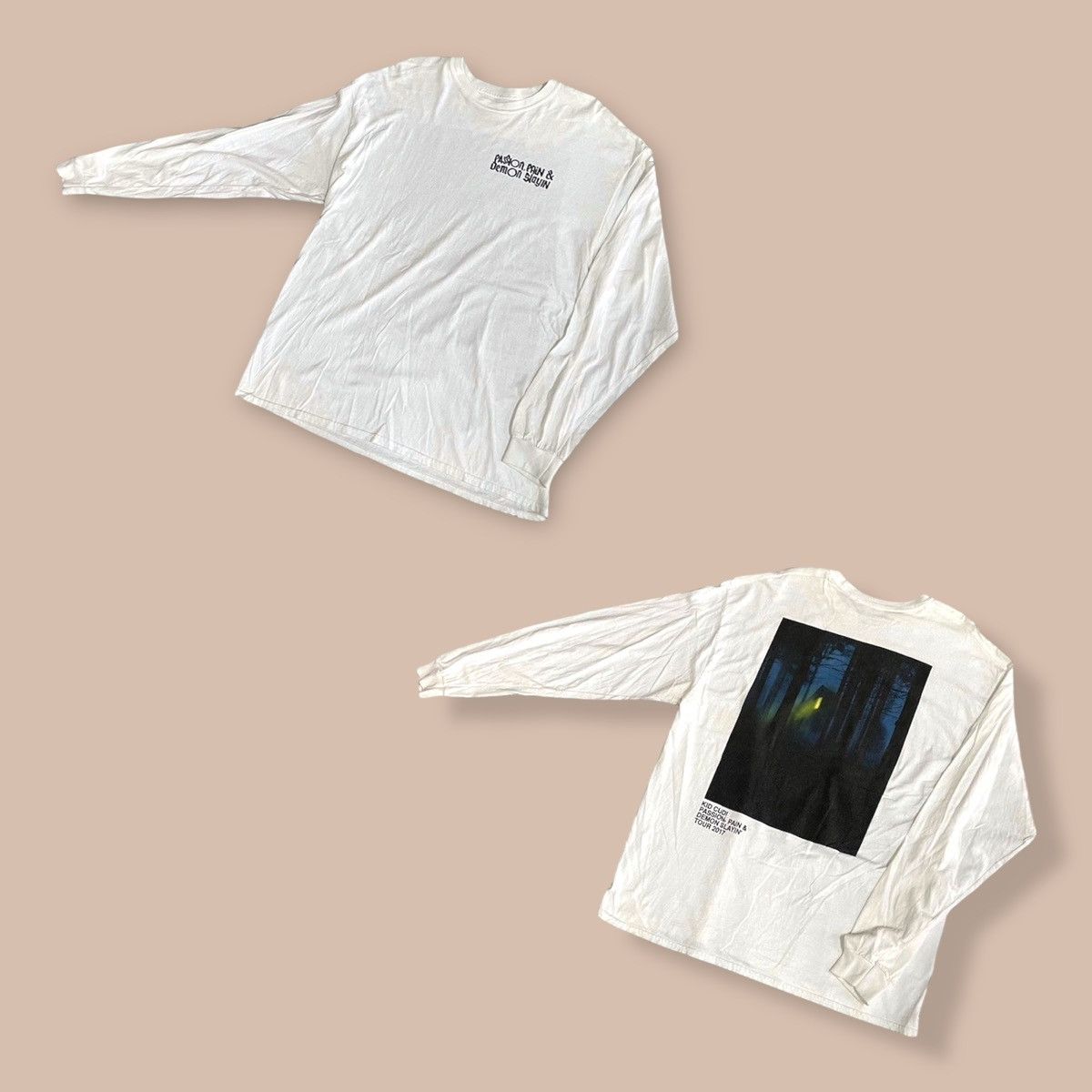Kid Cudi × Virgil Abloh Kid Cudi X Virgil Abloh “Passion Pain & Demon Slayin” LS Tee Size US XL / EU 56 / 4 - 2 Thumbnail