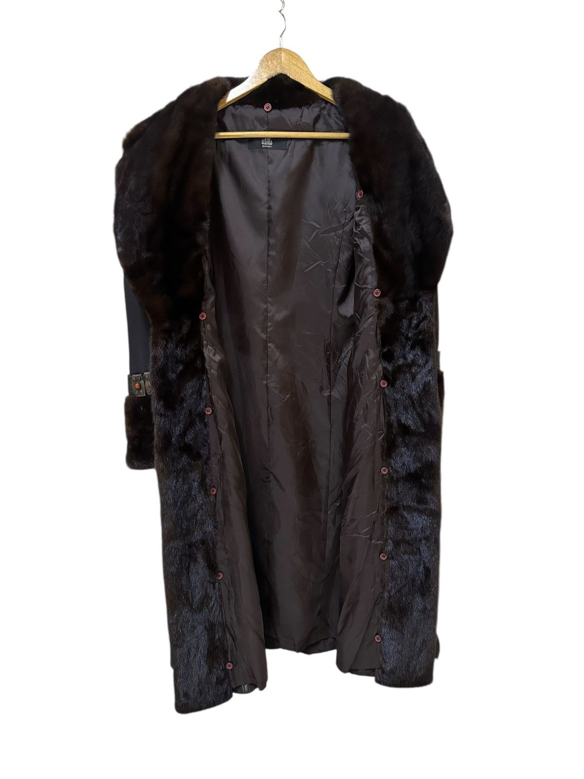 Vintage Vintage Quilted Long Coat Fur Trim Collar Cuffs Winter Coat Size M / US 6-8 / IT 42-44 - 11 Thumbnail
