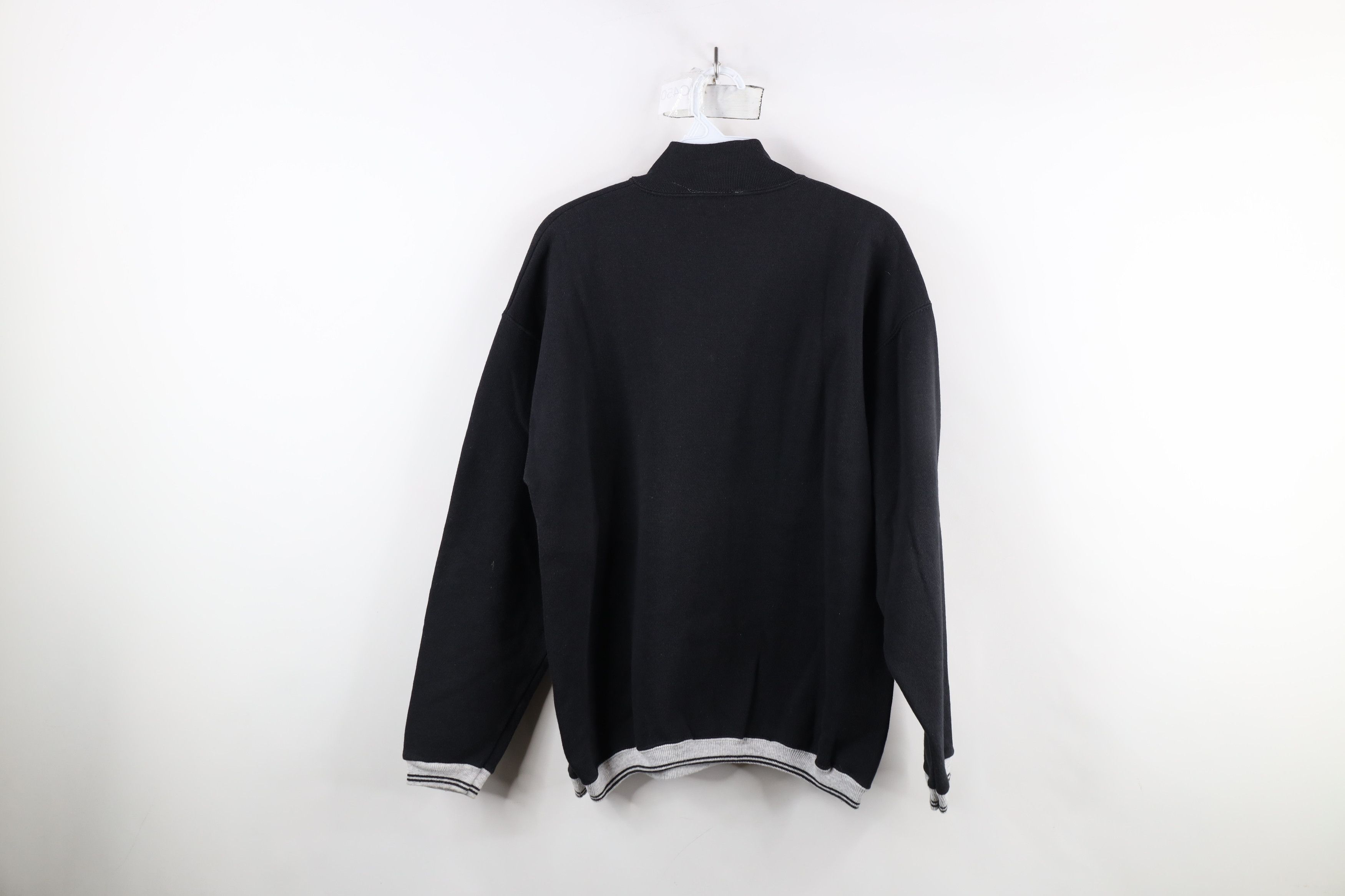 Vintage Vintage 80s 90s Streetwear Striped Henley Sweatshirt USA Size M / US 6-8 / IT 42-44 - 10 Thumbnail