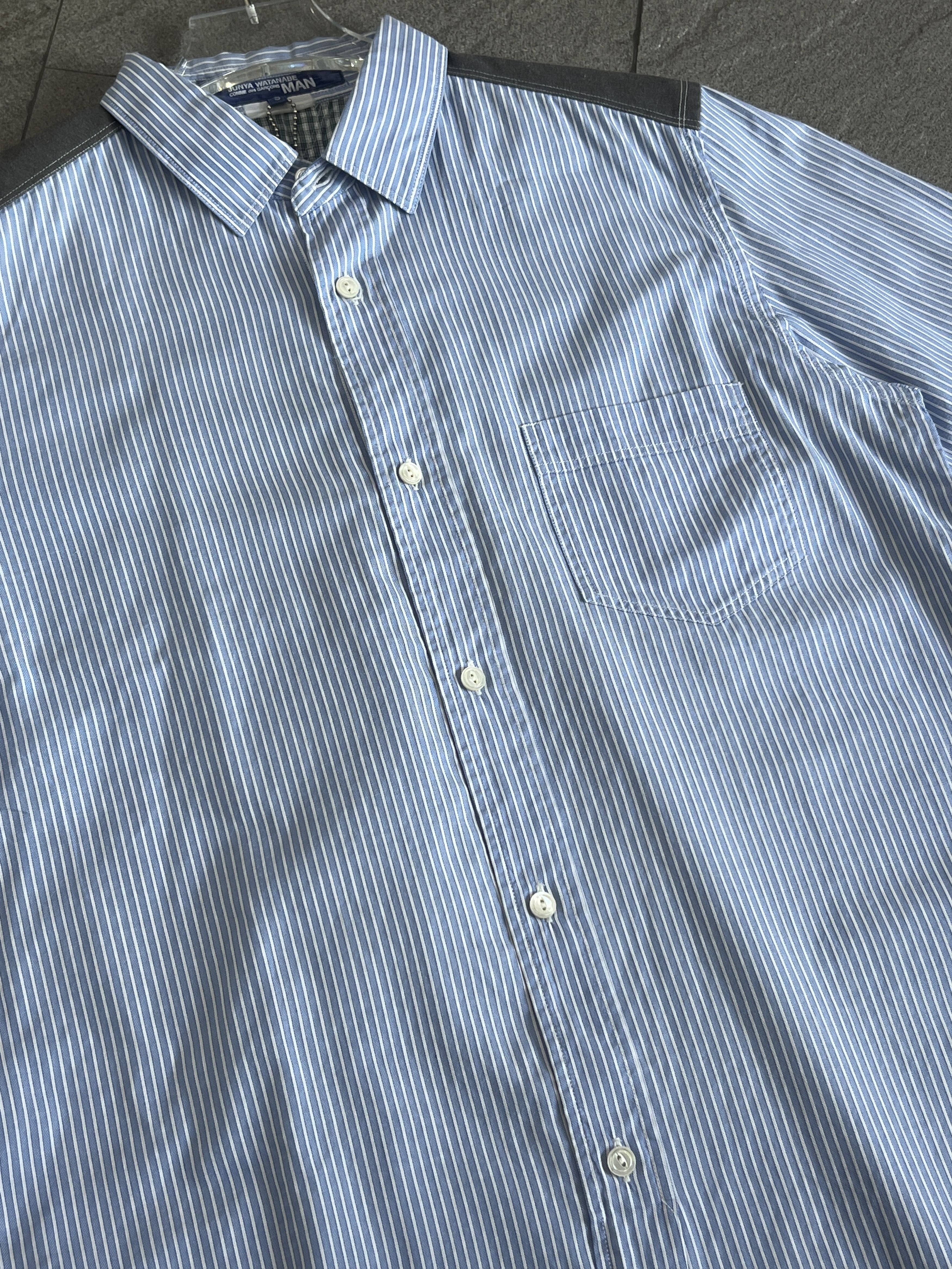 Junya Watanabe Junya Watanabe Comme des Garçons MAN patched shirt Size US S / EU 44-46 / 1 - 4 Thumbnail