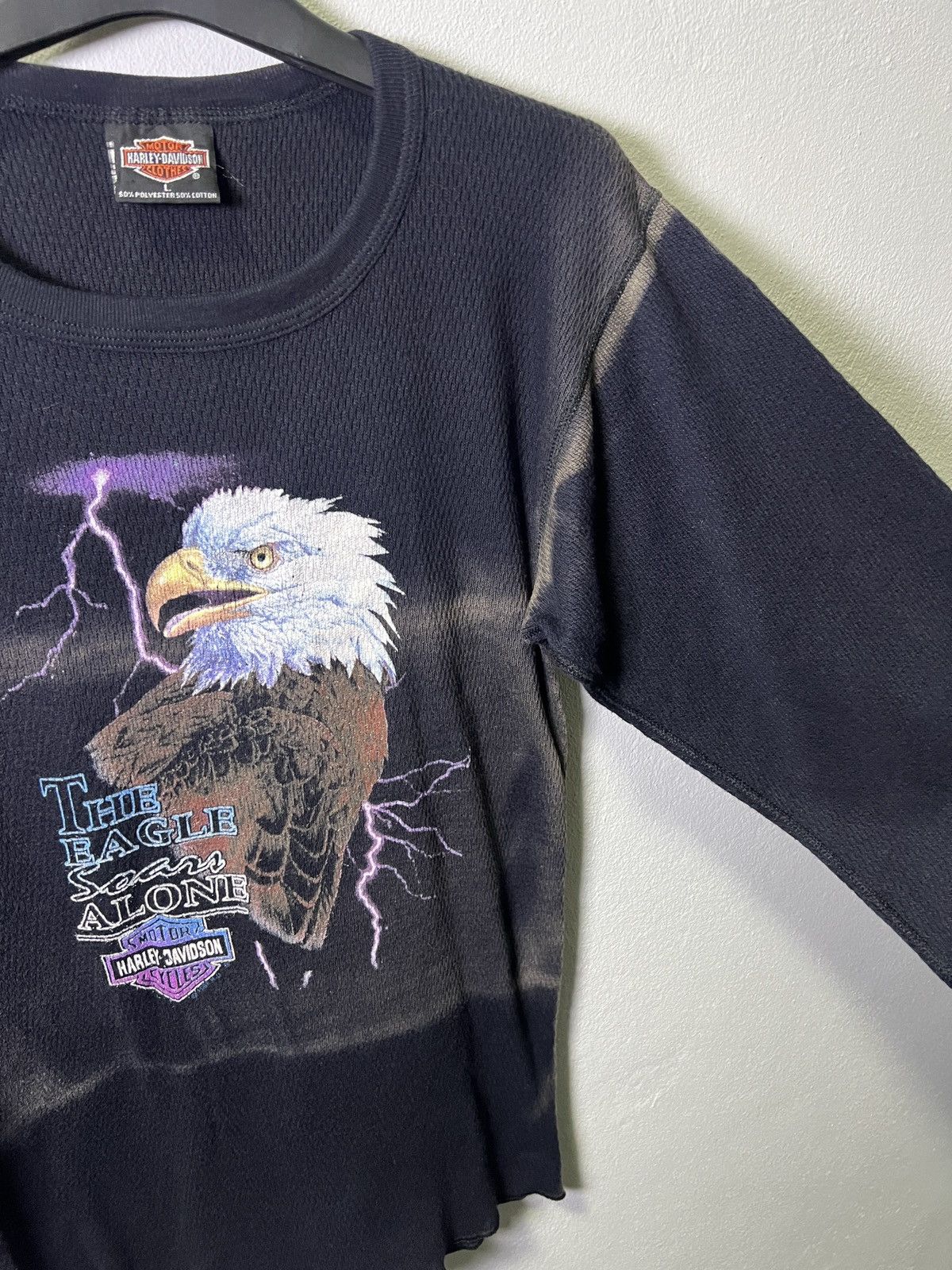 Harley Davidson Vintage Harley Davidson “Soar Alone” Tee 1995 Size US S / EU 44-46 / 1 - 3 Thumbnail