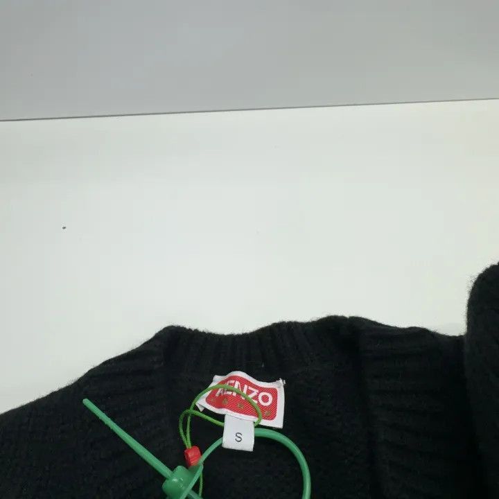 Kenzo KENZO Logo Knit Sweater for Men in Black -2507 Size US S / EU 44-46 / 1 - 4 Thumbnail