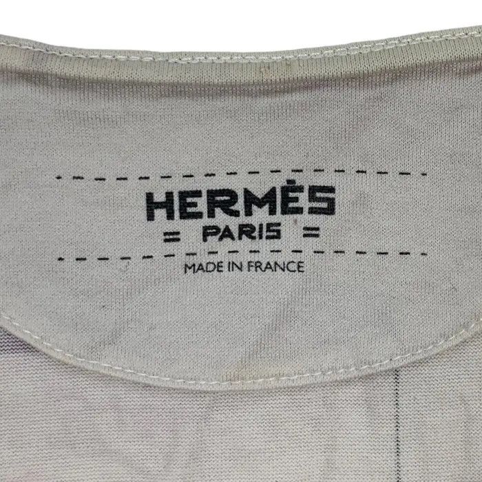 Hermes Vintage HERMES PARIS BAROQUE Made In France Tee Shirt Size S / US 4 / IT 40 - 8 Thumbnail