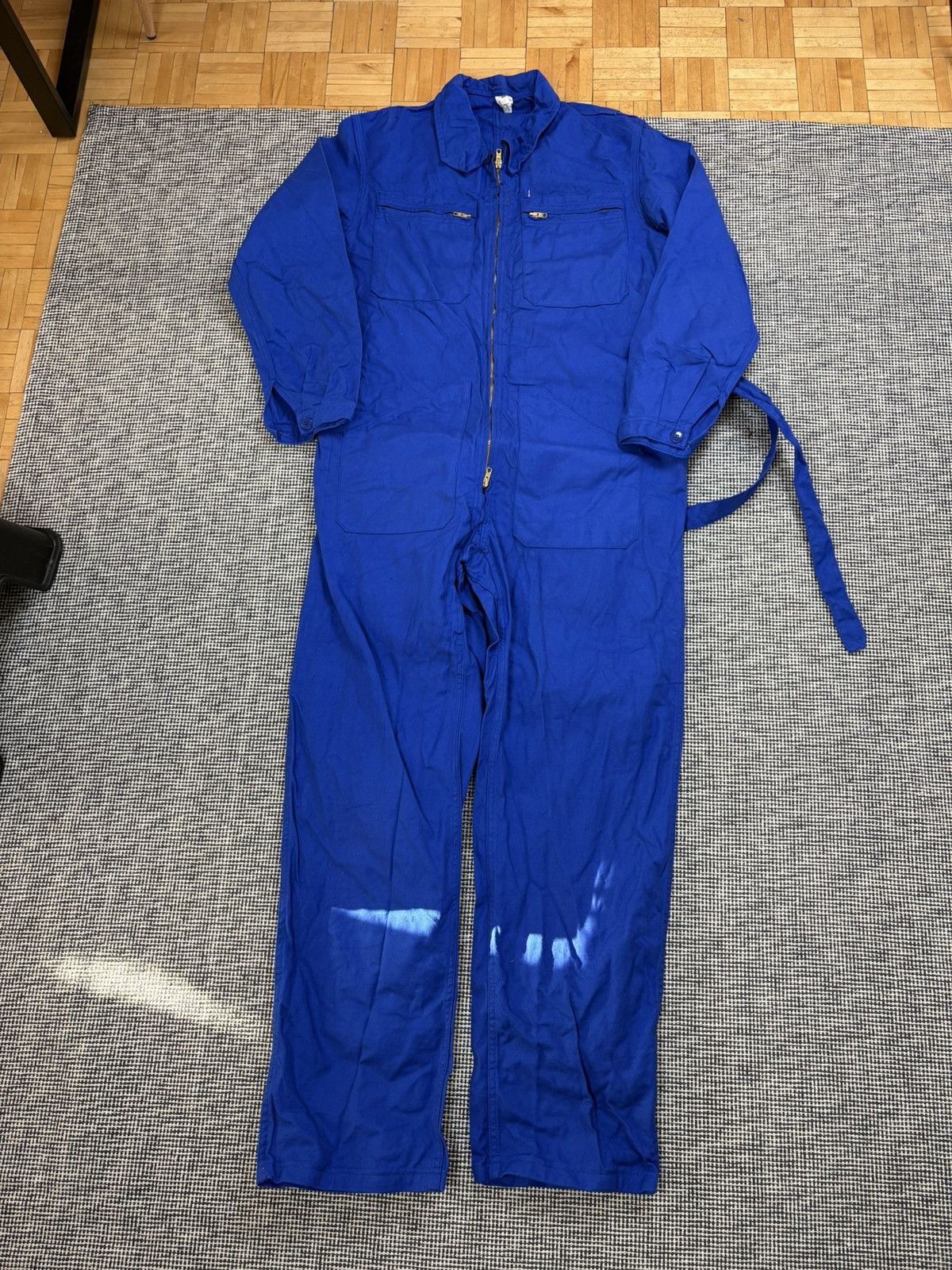 Le Laboureur 70s made in france zip coveralls jumpsuit sanfor chore Size US L / EU 52-54 / 3 - 2 Thumbnail