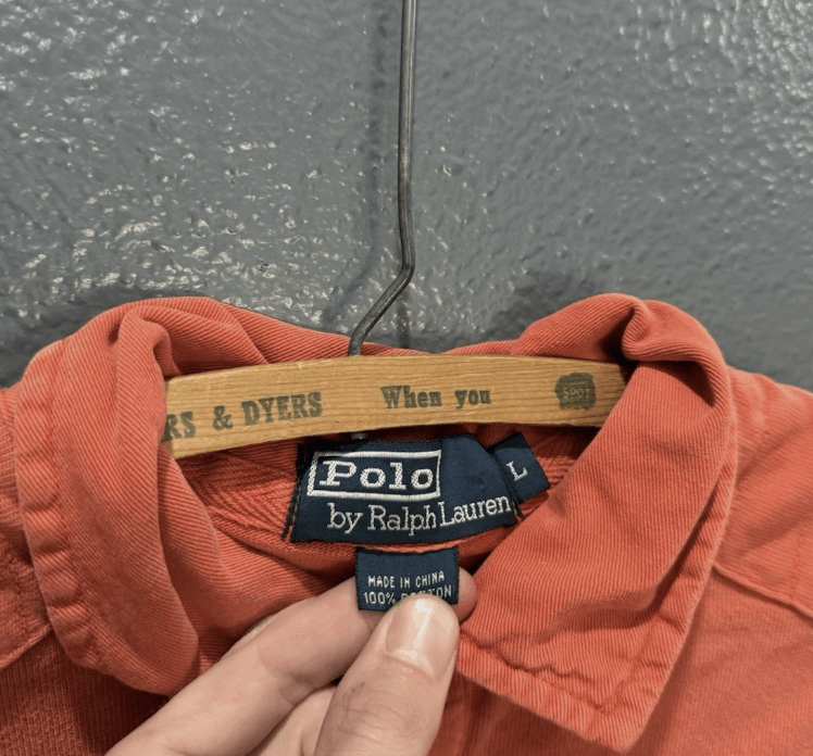 Polo Ralph Lauren Vintage 90s Ralph Lauren Heavyweight Rugby Polo Size US L / EU 52-54 / 3 - 3 Thumbnail
