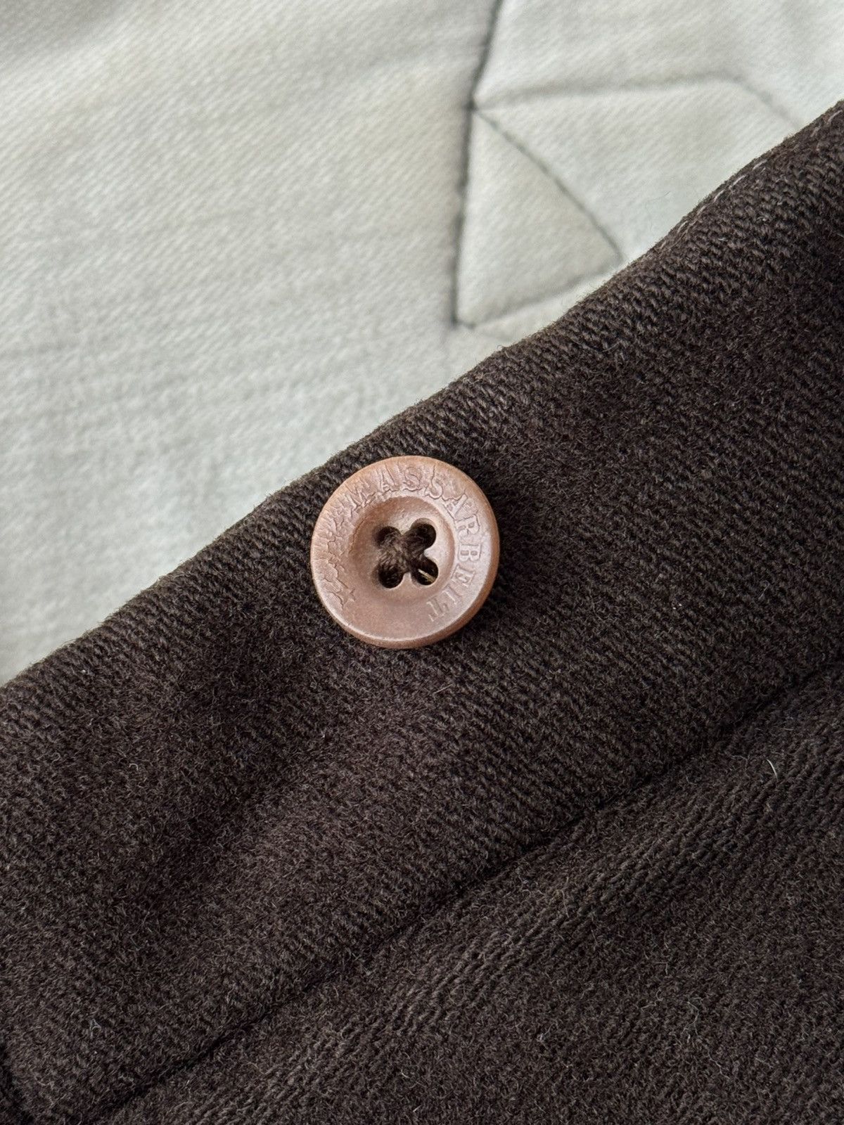Japanese Brand Antique ≈1920s German Workwear Faded Heavy Pants Size US 32 / EU 48 - 8 Thumbnail