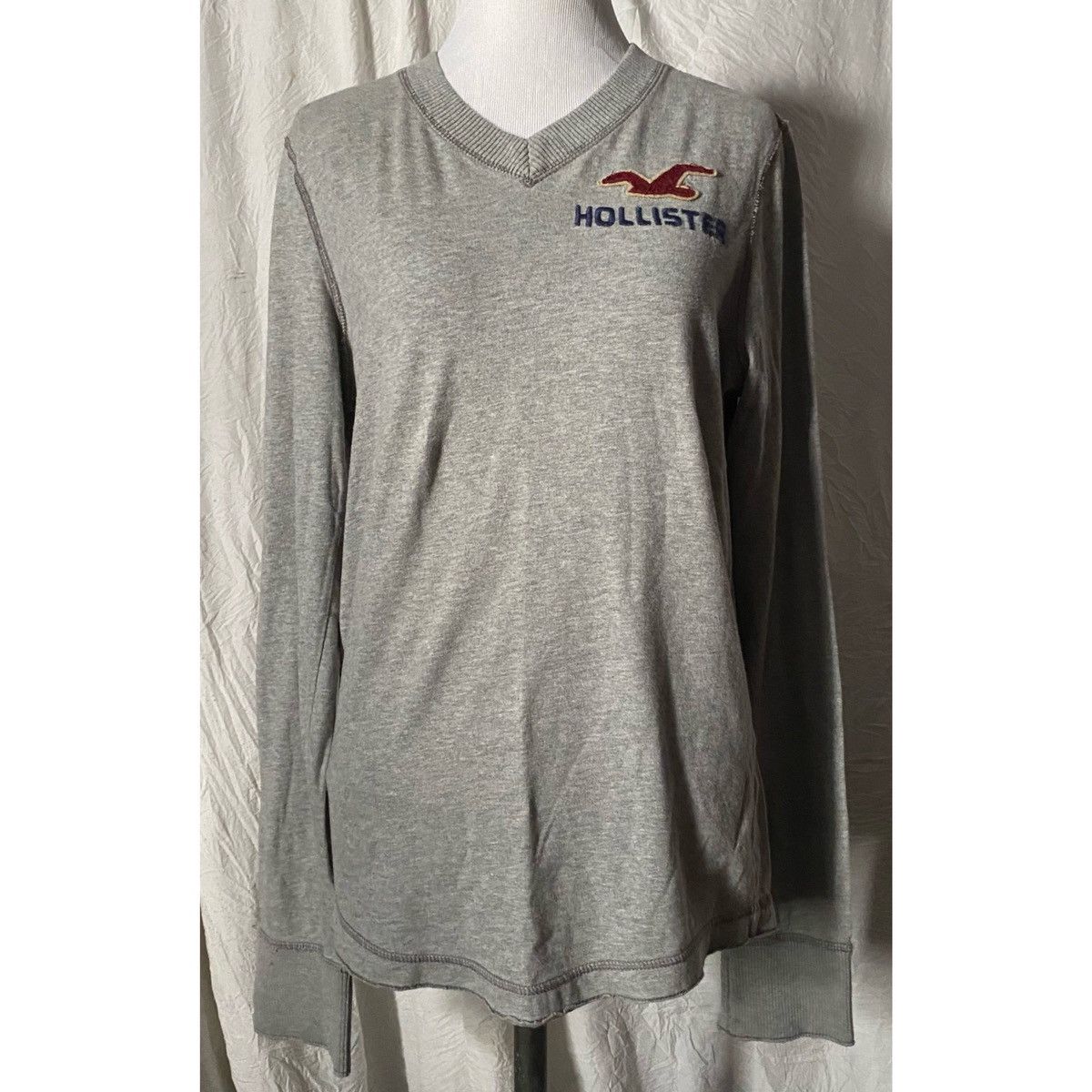 Hollister Y2K, HCO, Unisex, Lightweight, V-Neck Pullover Sweater Size US S / EU 44-46 / 1 - 7 Thumbnail