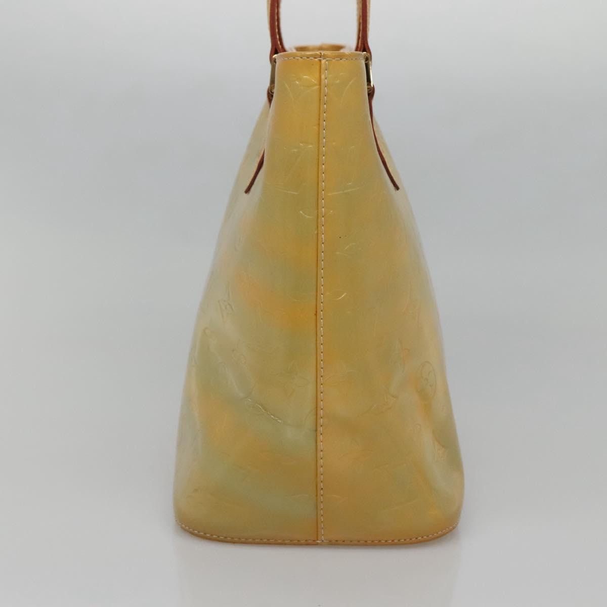 Louis Vuitton LOUIS VUITTON Monogram Vernis Houston Hand Bag Gris M91053 Size ONE SIZE - 3 Thumbnail