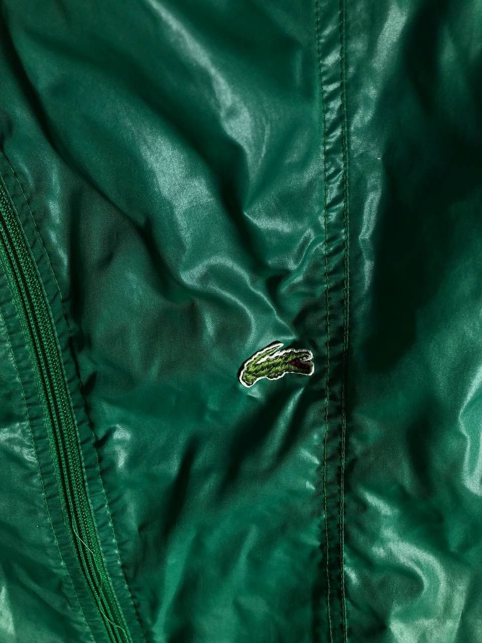 Lacoste × Vintage VERY RARE LACOSTE IZOD CHAMISE RAIN COATS NYLON LIGHT JACKET Size US L / EU 52-54 / 3 - 4 Thumbnail
