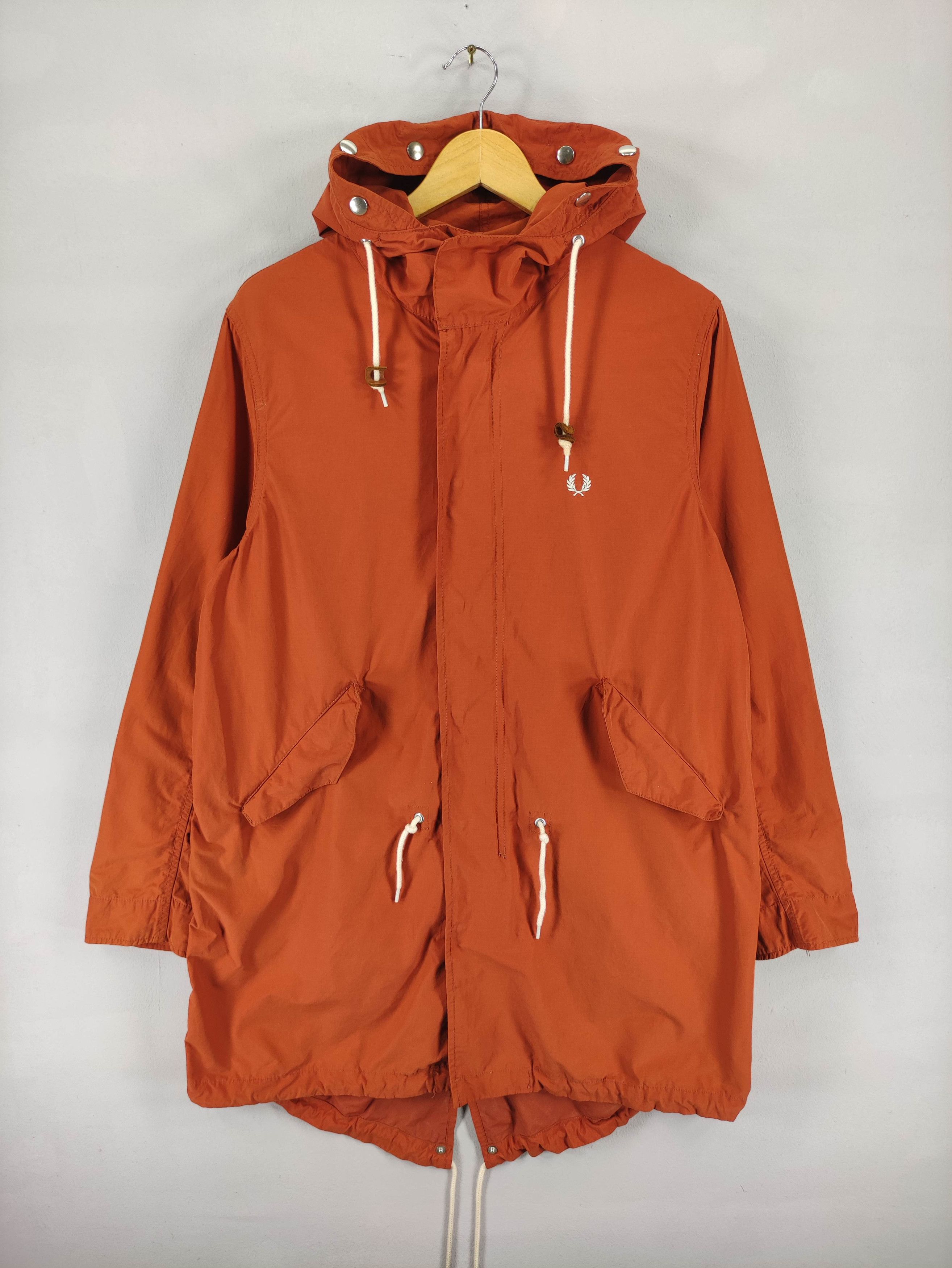 Fred Perry Vintage Fred Perry Parka Hoodie Jacket Size US XL / EU 56 / 4 - 1 Thumbnail