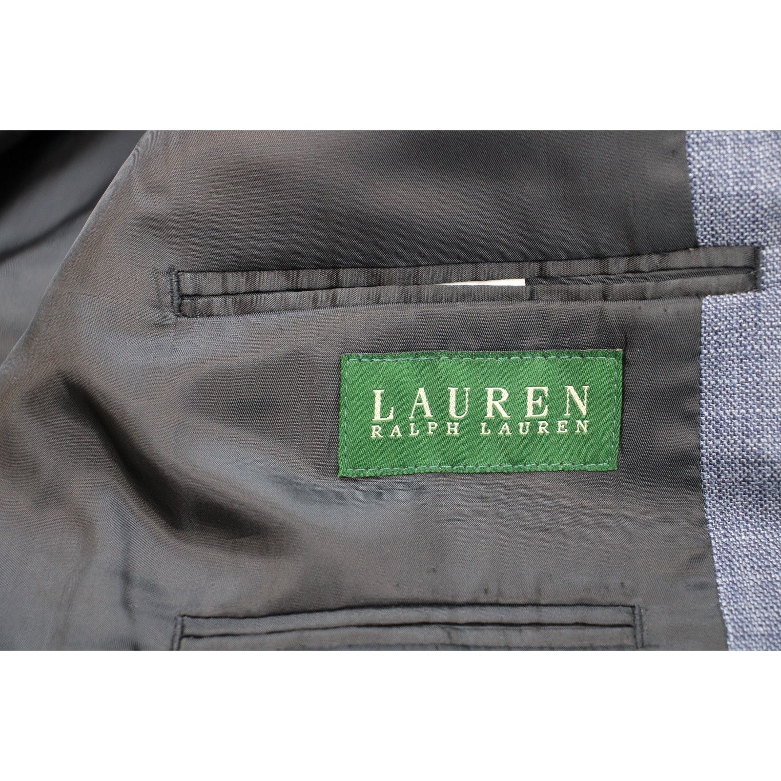Lauren Ralph Lauren Lauren Ralph Lauren Blazer Mens Size 42L Wool Silk 2 Button Size 42L - 5 Thumbnail