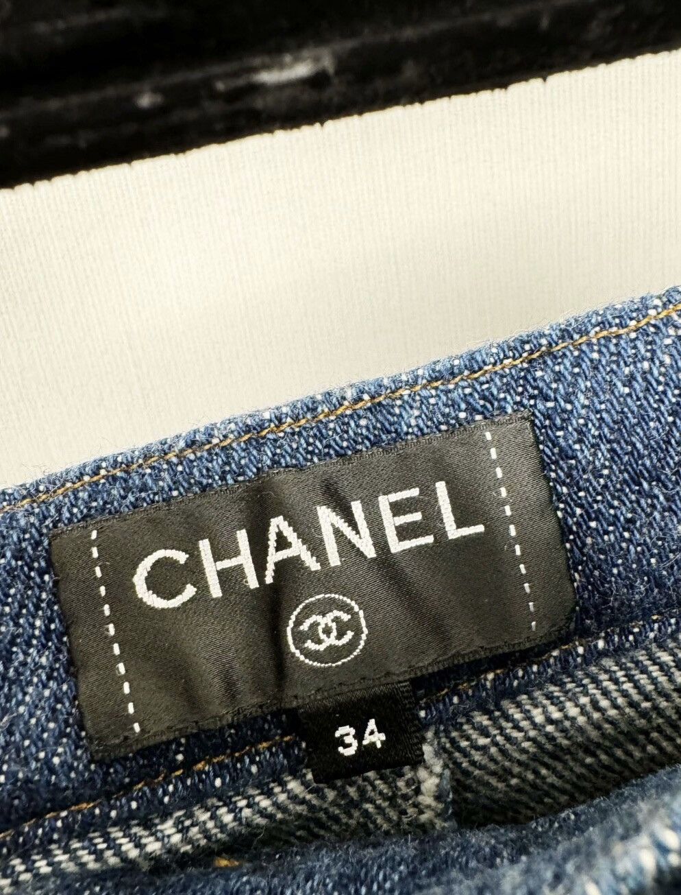 Chanel Chanel denim skirt Size 34" / US 12 / IT 48 - 3 Thumbnail