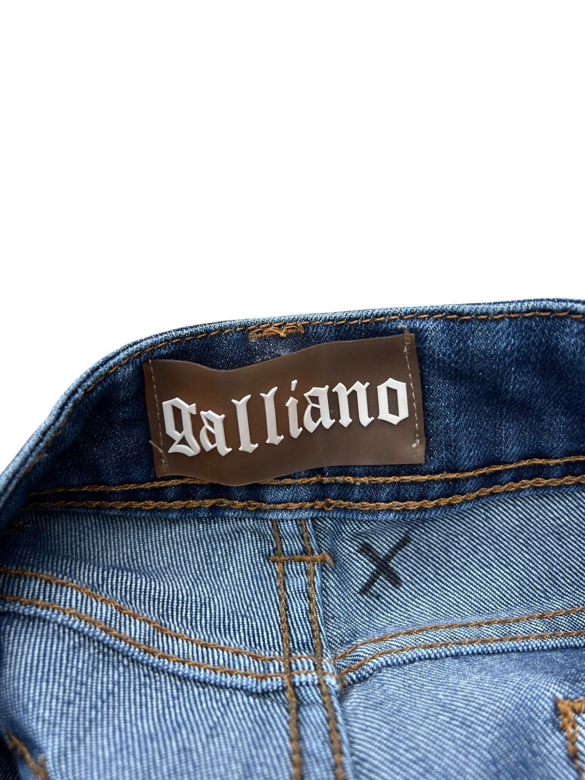 John Galliano Vintage John Galliano Stretch Denim Bootcut Jeans Size US 28 / EU 44 - 23 Thumbnail