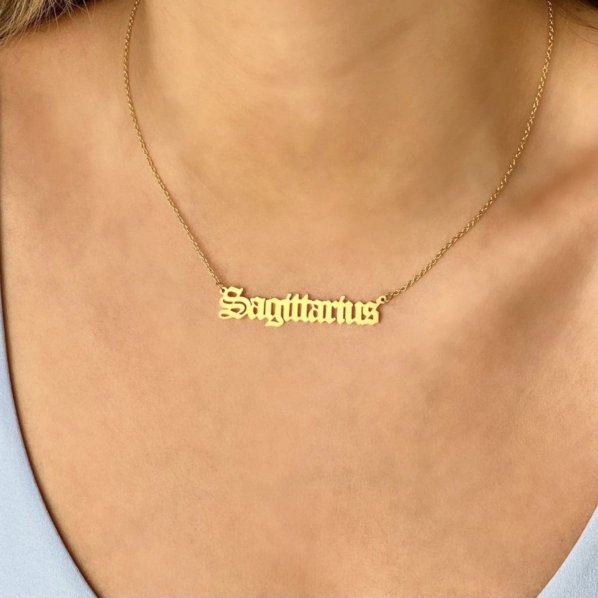 Other Stainless steel Sagittarius zodiac necklace Size ONE SIZE - 3 Thumbnail