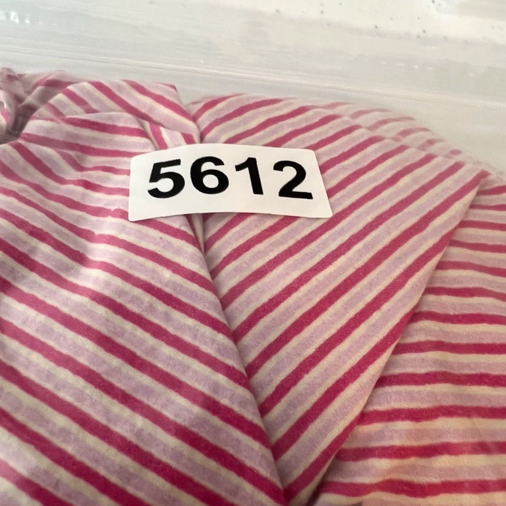 RHODE Rhode Dress Women's Mini Pink & White Striped Cotton Short Puff Sleeve, Size L, Casual Summer Size L / US 10 / IT 46 - 7 Thumbnail