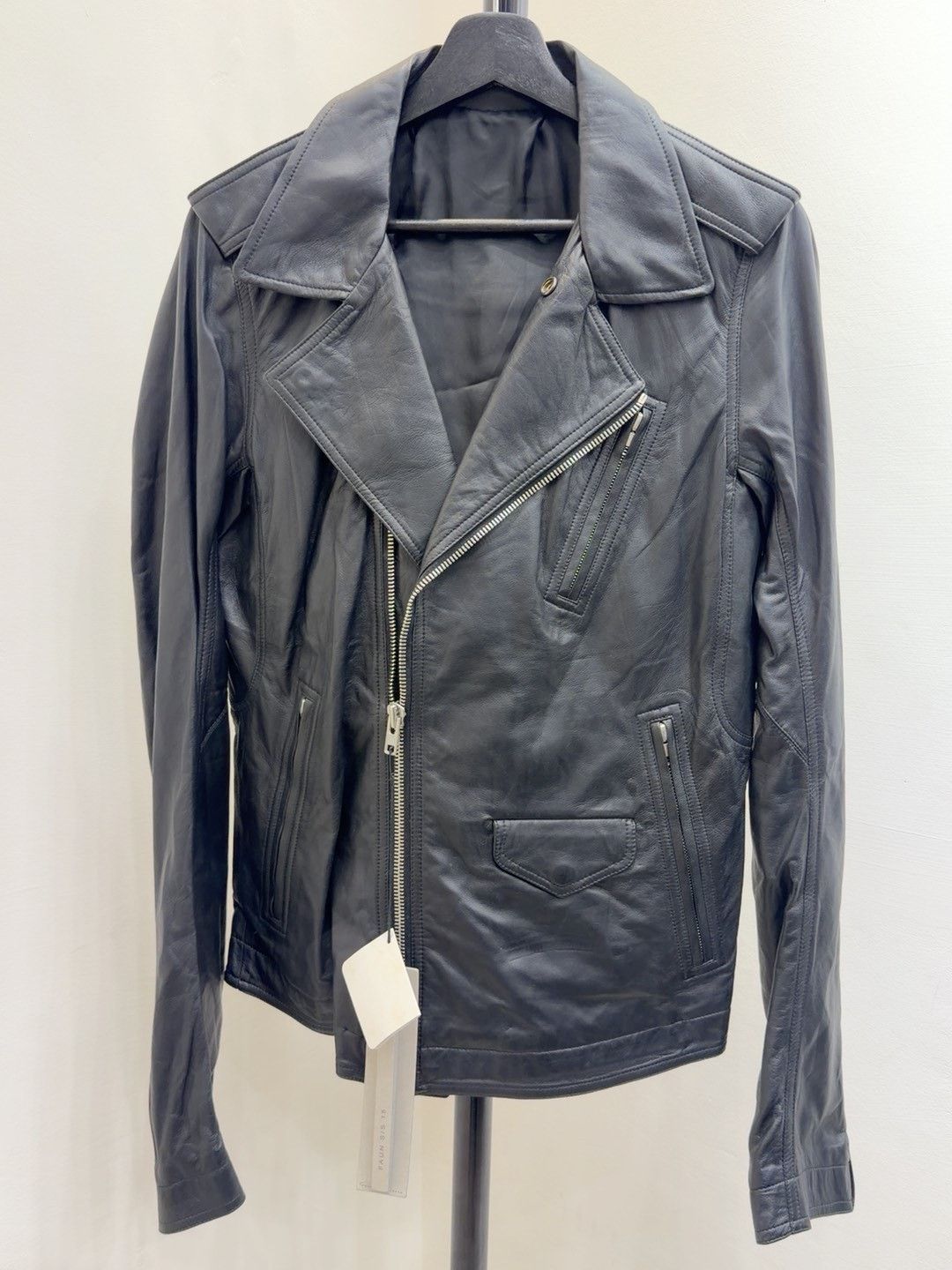 Rick Owens Rick Owens leather biker jacket | Grailed