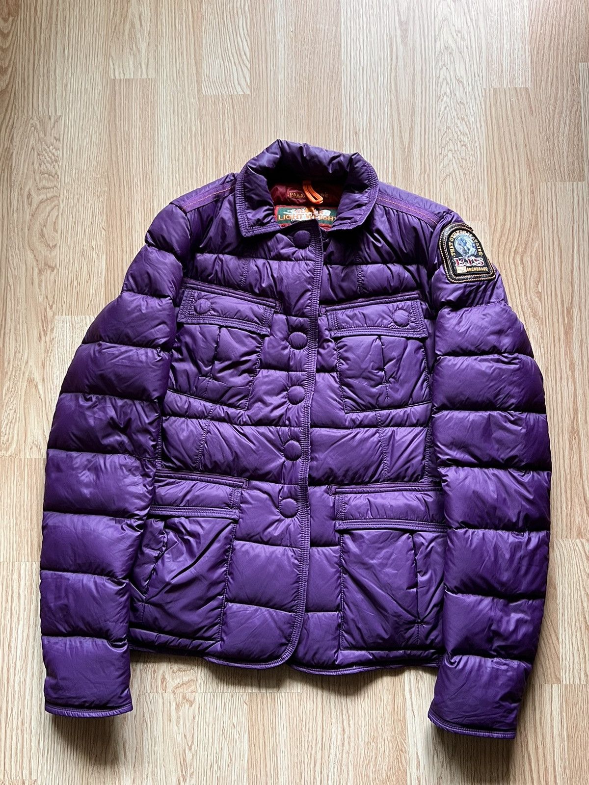 Parajumpers Parajumpers Purple Light Puffer Jacket Size M Size M / US 6-8 / IT 42-44 - 2 Thumbnail