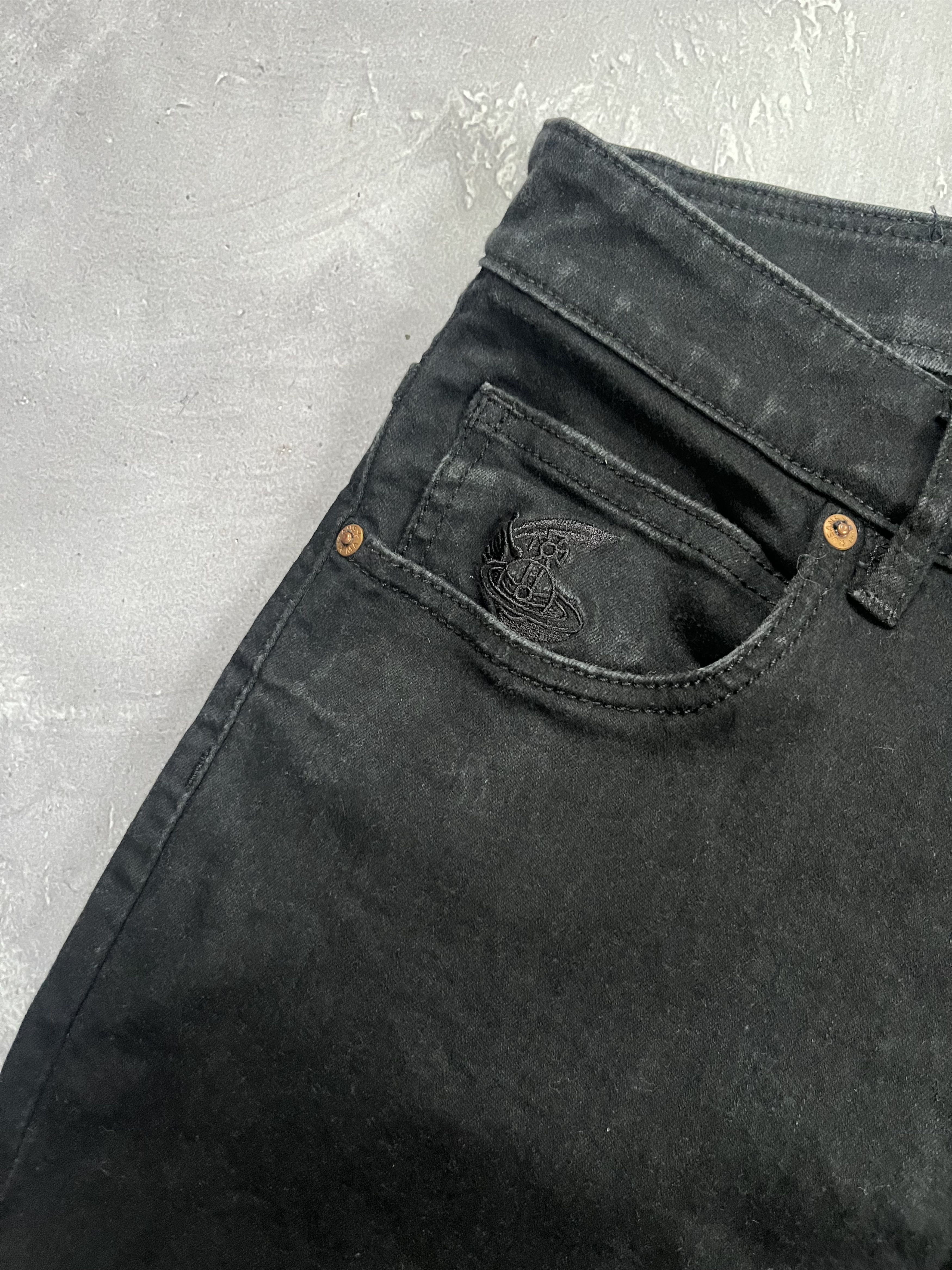 Vivienne Westwood Vivienne Westwood Anglomania Mother Fcker Denim Jeans Size 28" / US 6 / IT 42 - 3 Thumbnail