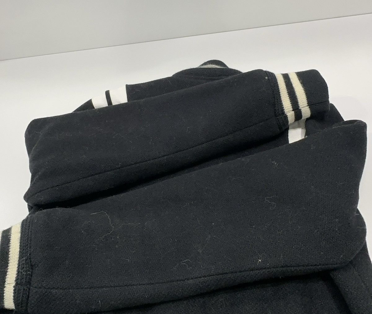 Saint Laurent Paris Saint Laurent Teddy Varsity Jacket Size XS / US 0-2 / IT 36-38 - 11 Thumbnail