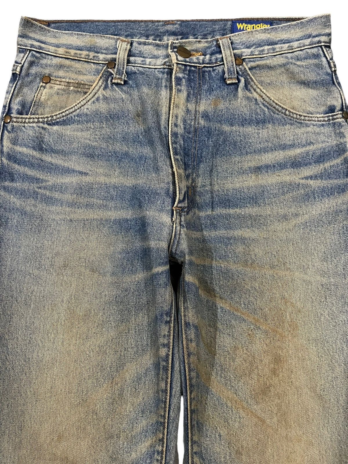 Wrangler Vintage 90s Wrangler Classic Mud Wash Style Loose Jeans Size US 30 / EU 46 - 3 Thumbnail