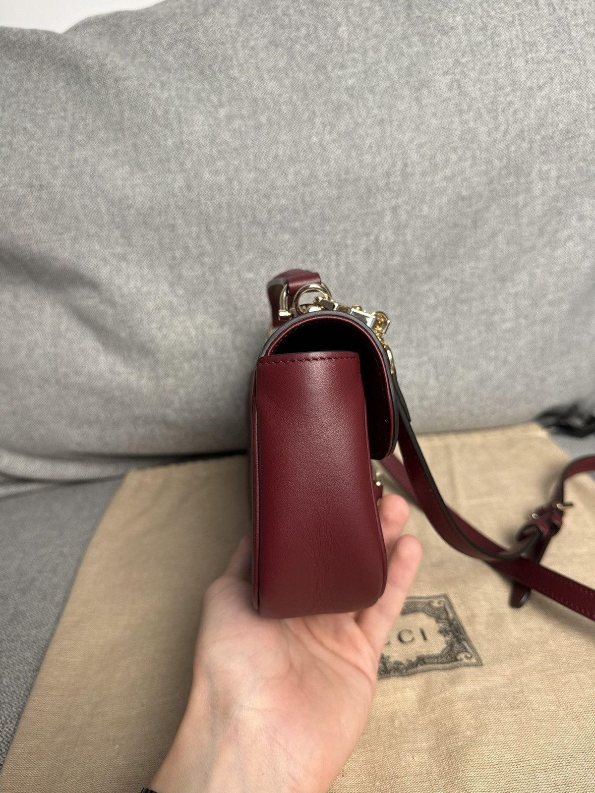 Gucci Gucci Horsebit 1955 Handbag Shoulder Bag Luxury Size ONE SIZE - 15 Thumbnail