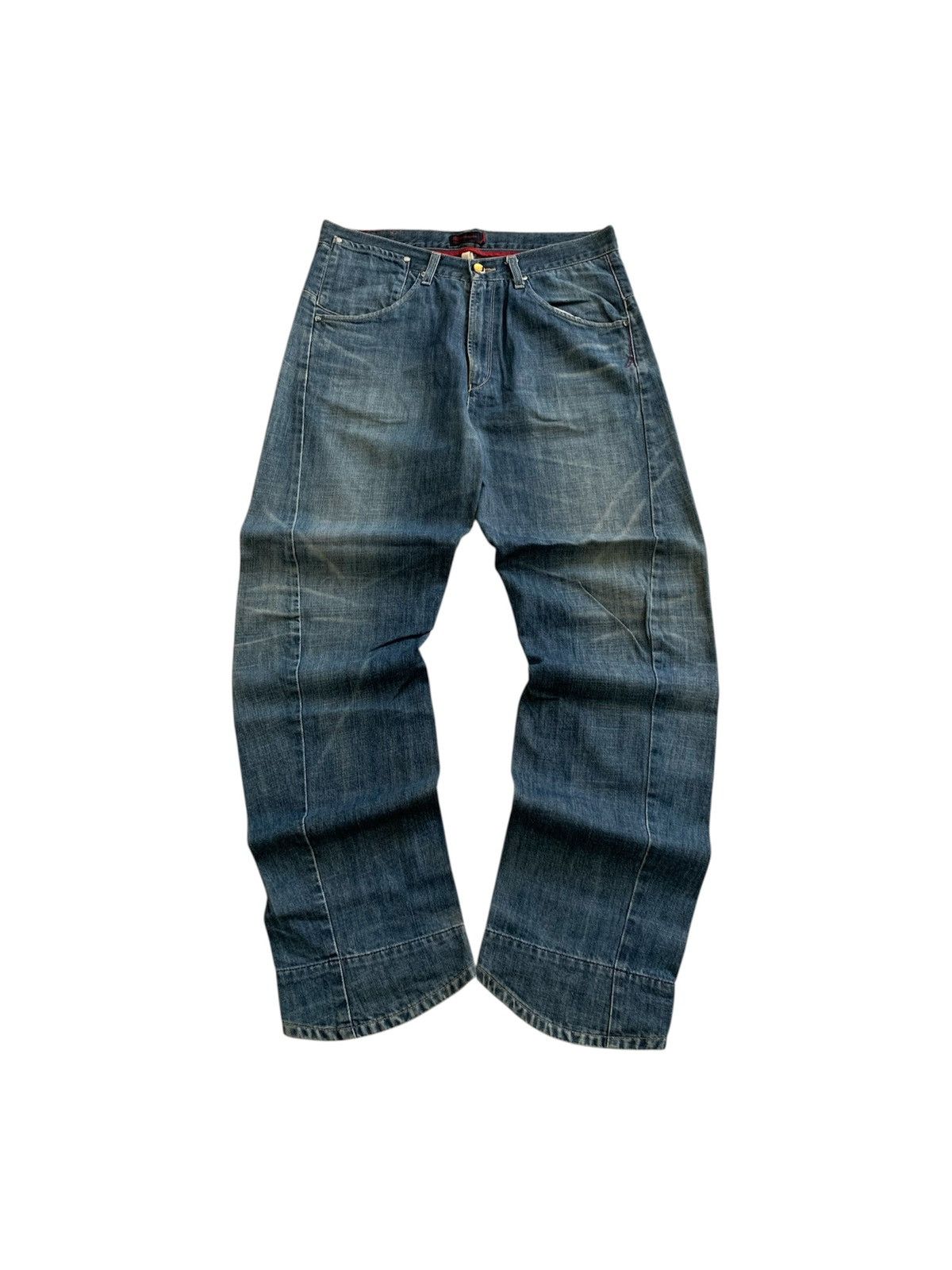 Levi's Vintage Clothing Vintage Levi’s Engineered Faded Baggy Jeans 34 Size US 34 / EU 50 - 9 Thumbnail