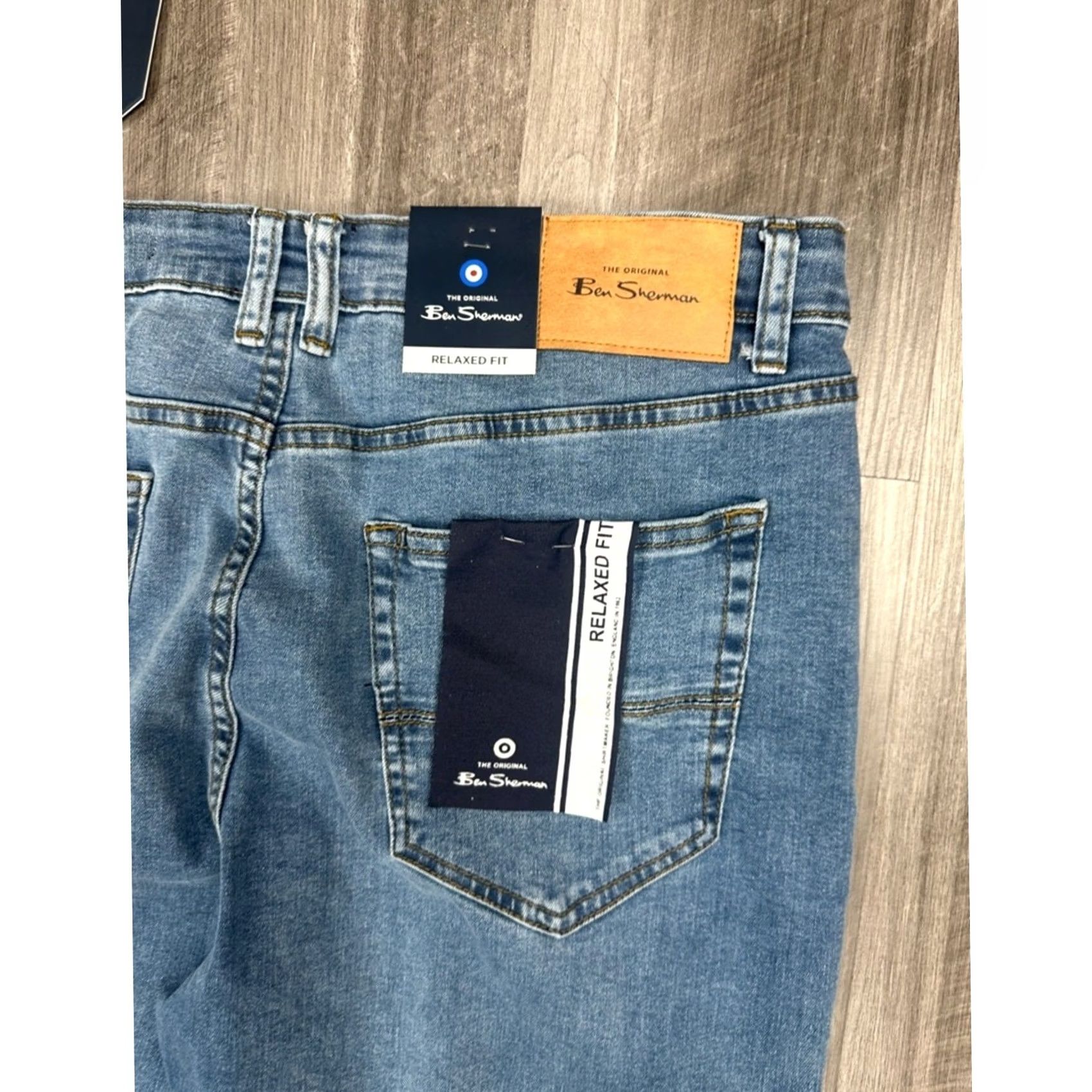 Ben Sherman Ben Sherman Relaxed Fit Stretch Jeans Shirt? Size US 36 / EU 52 - 4 Thumbnail