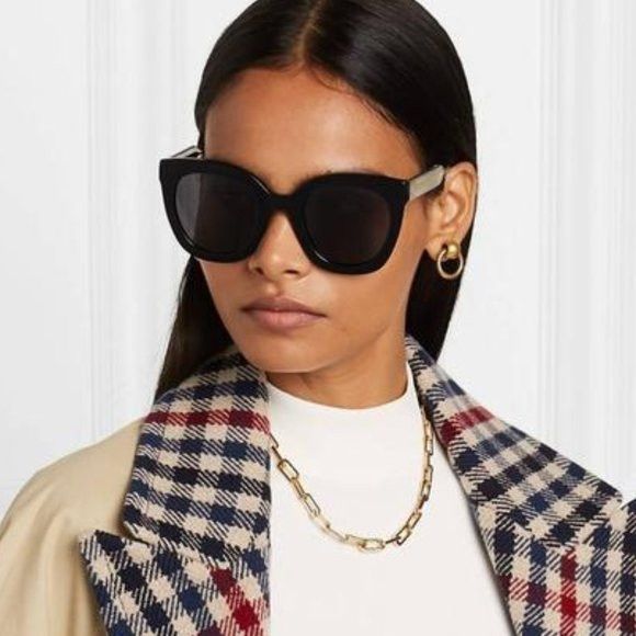 Gucci NEW Gucci GG0564SN 001 Cat Eye Women Sunglasses Size ONE SIZE - 15 Thumbnail