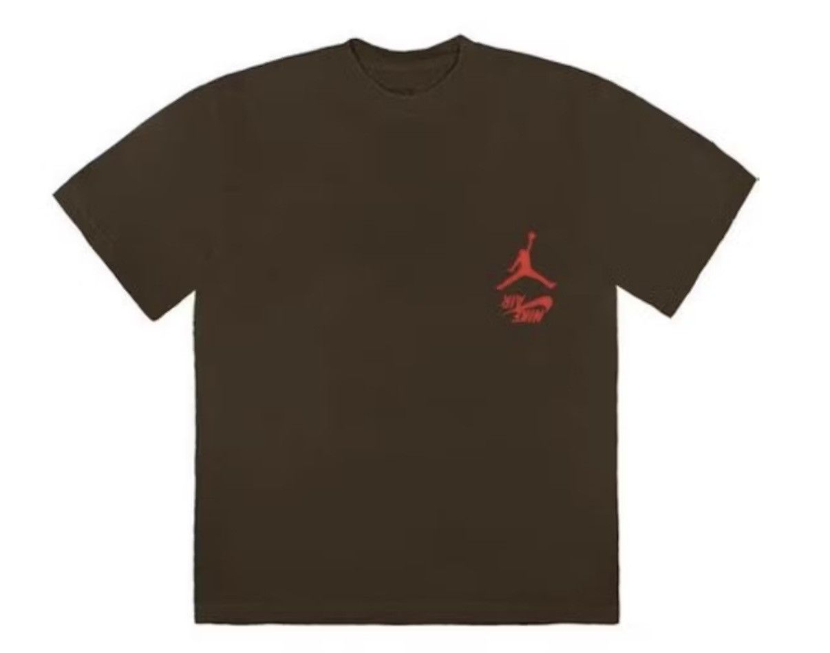 Travis Scott Travis Scott Jordan Cactus Jack Highest Tee Brown Size US M / EU 48-50 / 2 - 2 Thumbnail