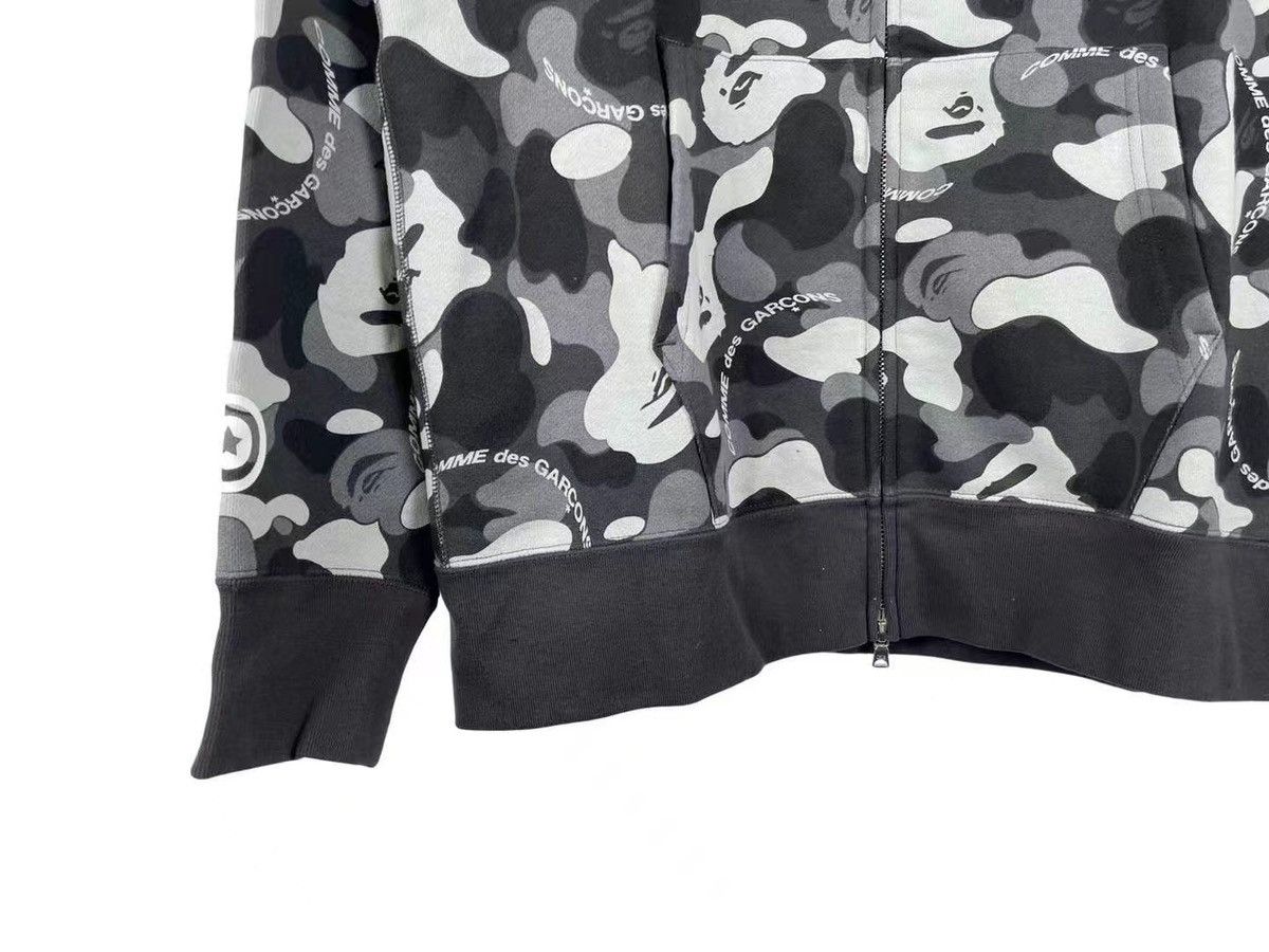 Bape × Comme des Garcons Bape x Comme des Garcons CDG Osaka Full-Zip Shark Hoodie Size US M / EU 48-50 / 2 - 4 Thumbnail
