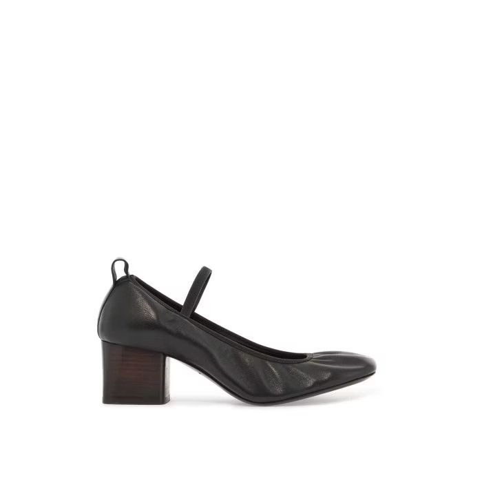 Lemaire o1s22i1n1024 Nappa Leather Ballerina Pumps in Brown Size US 6 / IT 36 - 1 Thumbnail